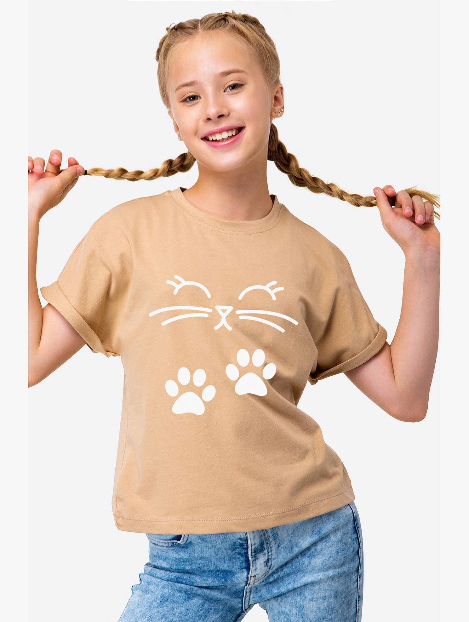 Футболка для девочки Happyfox