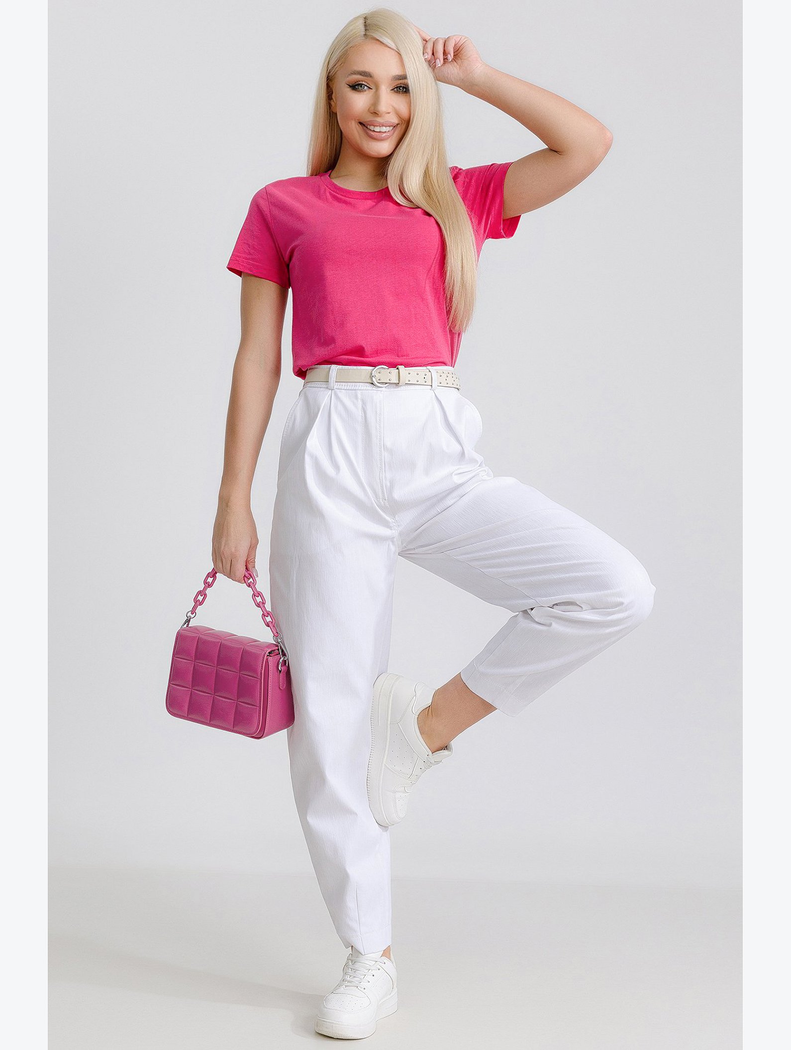 Женская хлопковая футболка Happyfox