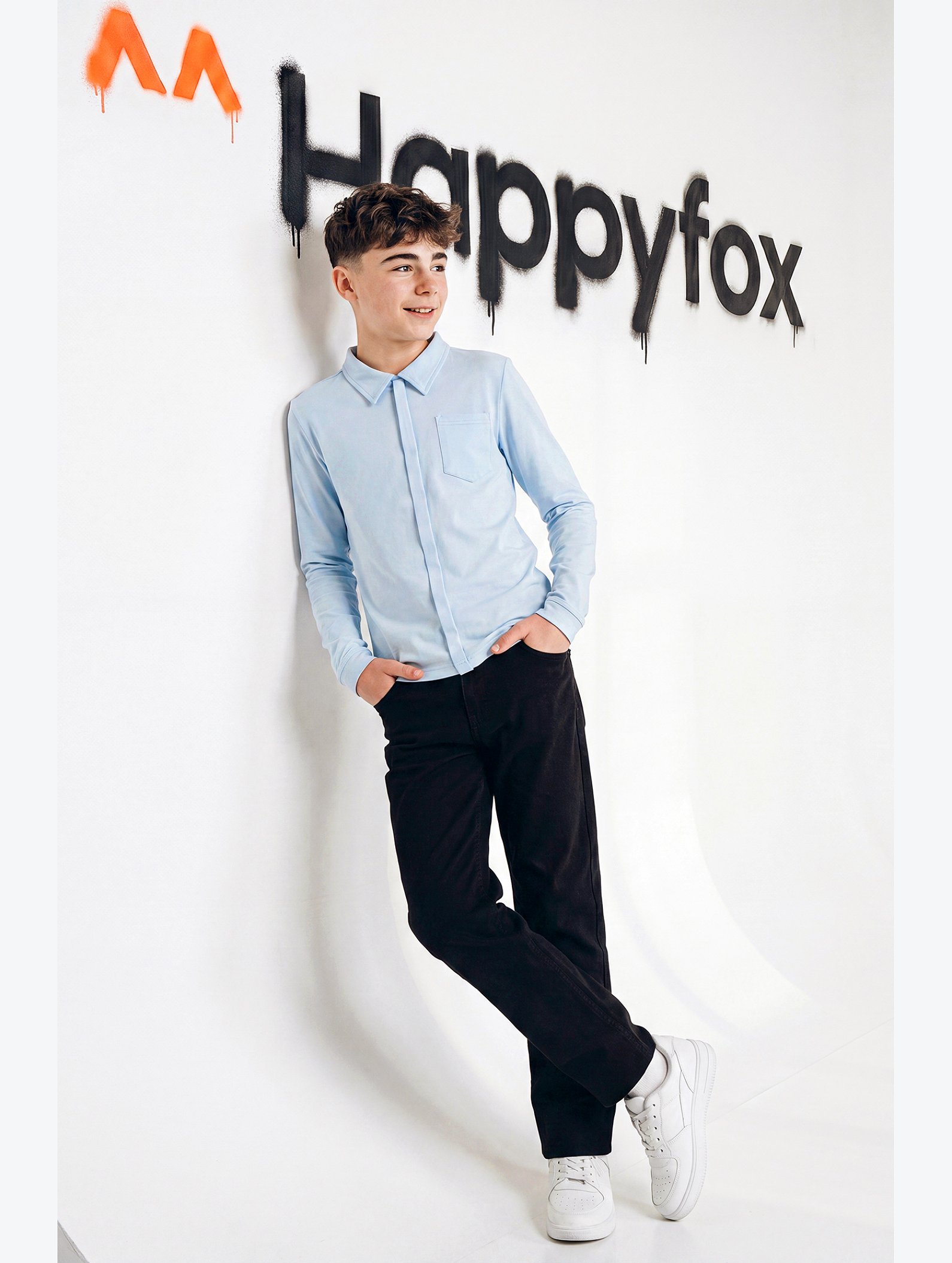 Рубашка для мальчика Happyfox