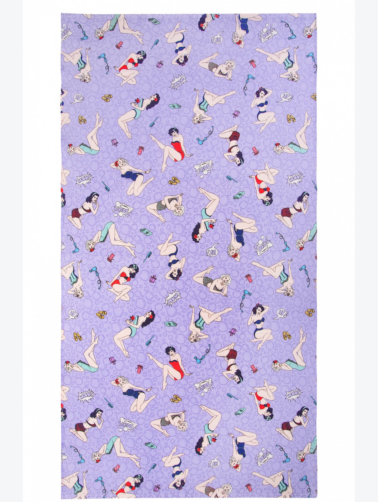 Полотенце пляжное вафельное 80Х150 Happy Fox Home