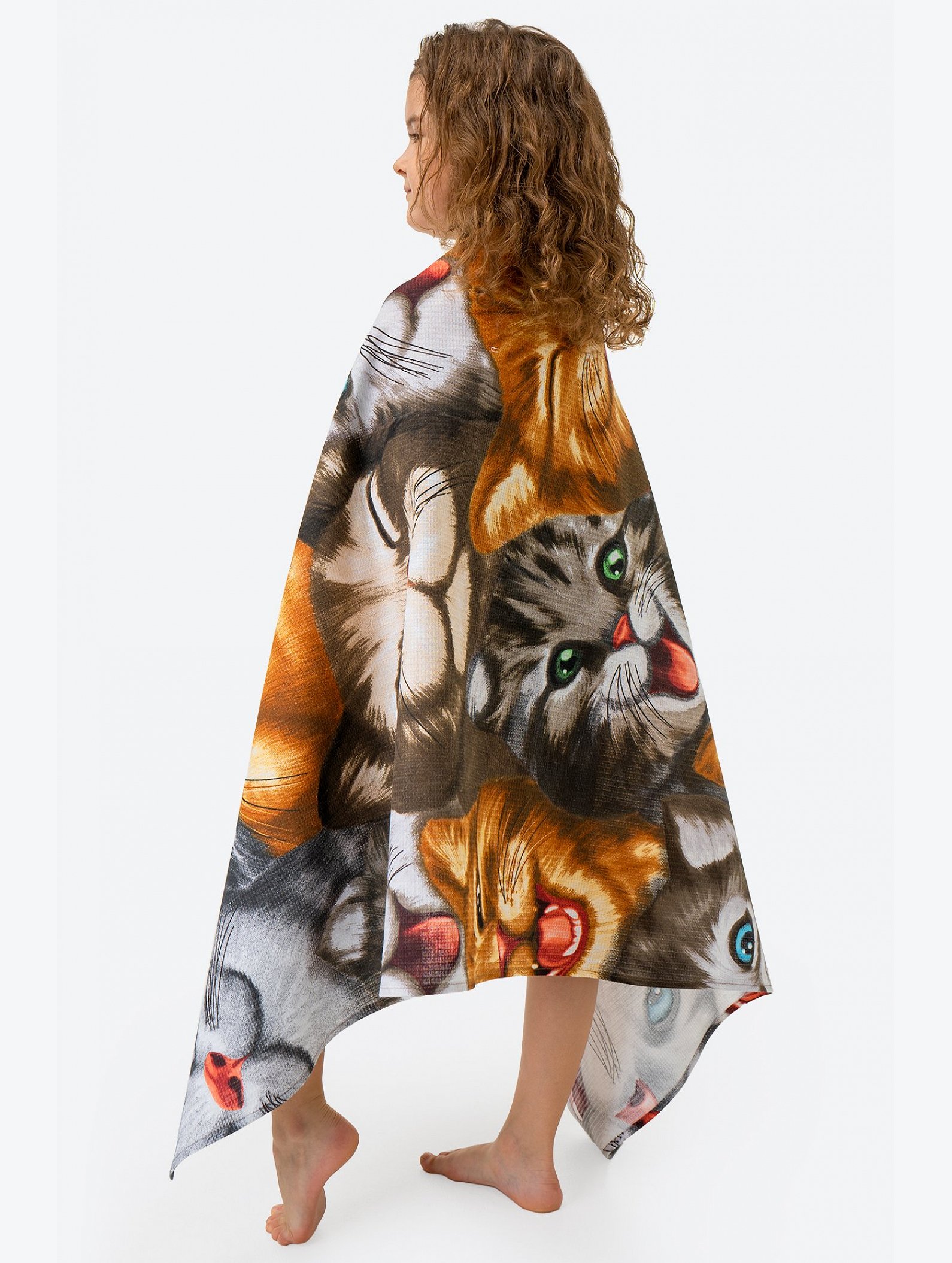 Полотенце пляжное вафельное 80x150 Happy Fox Home
