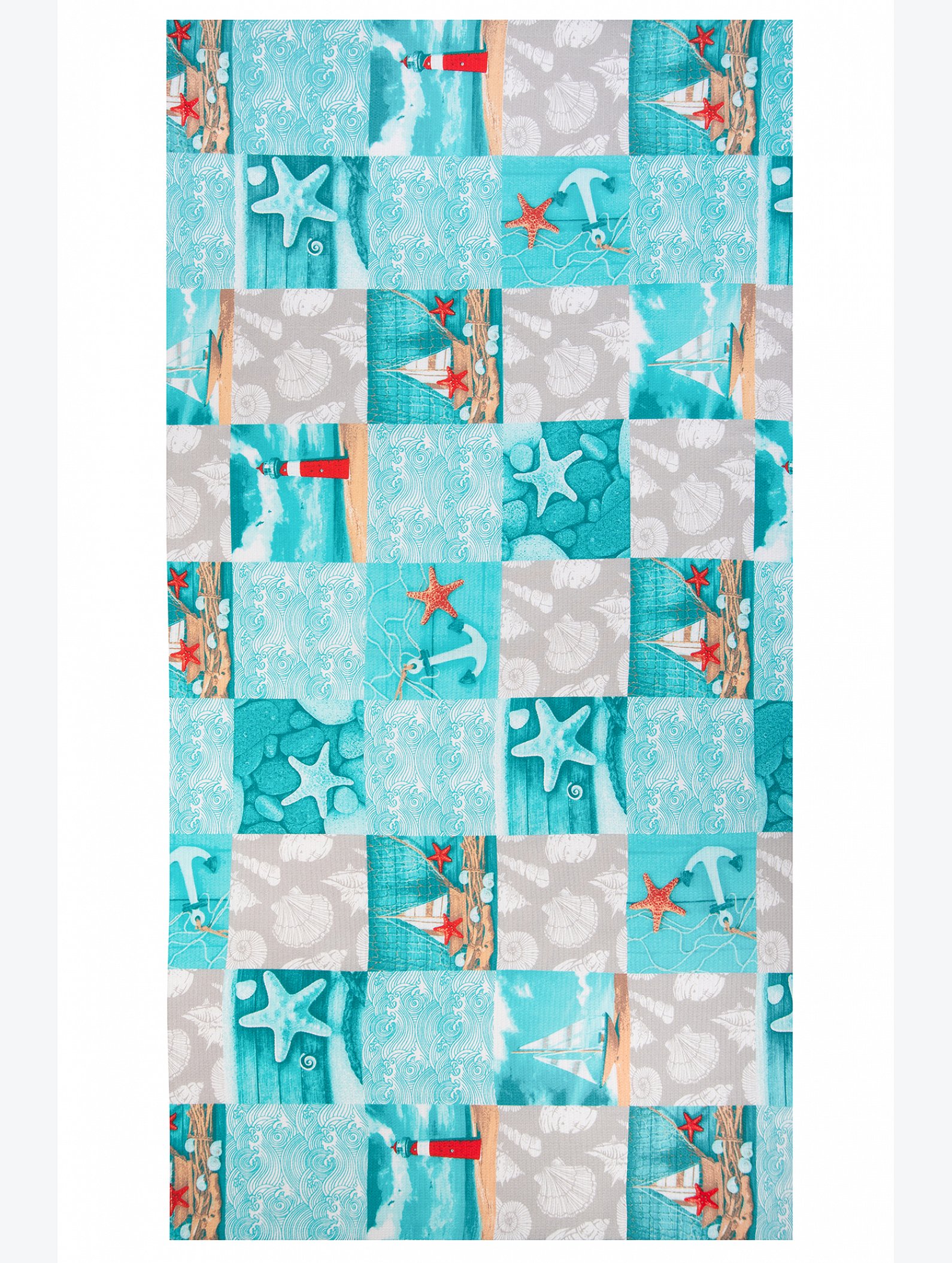 Полотенце пляжное вафельное 80x150 Happy Fox Home