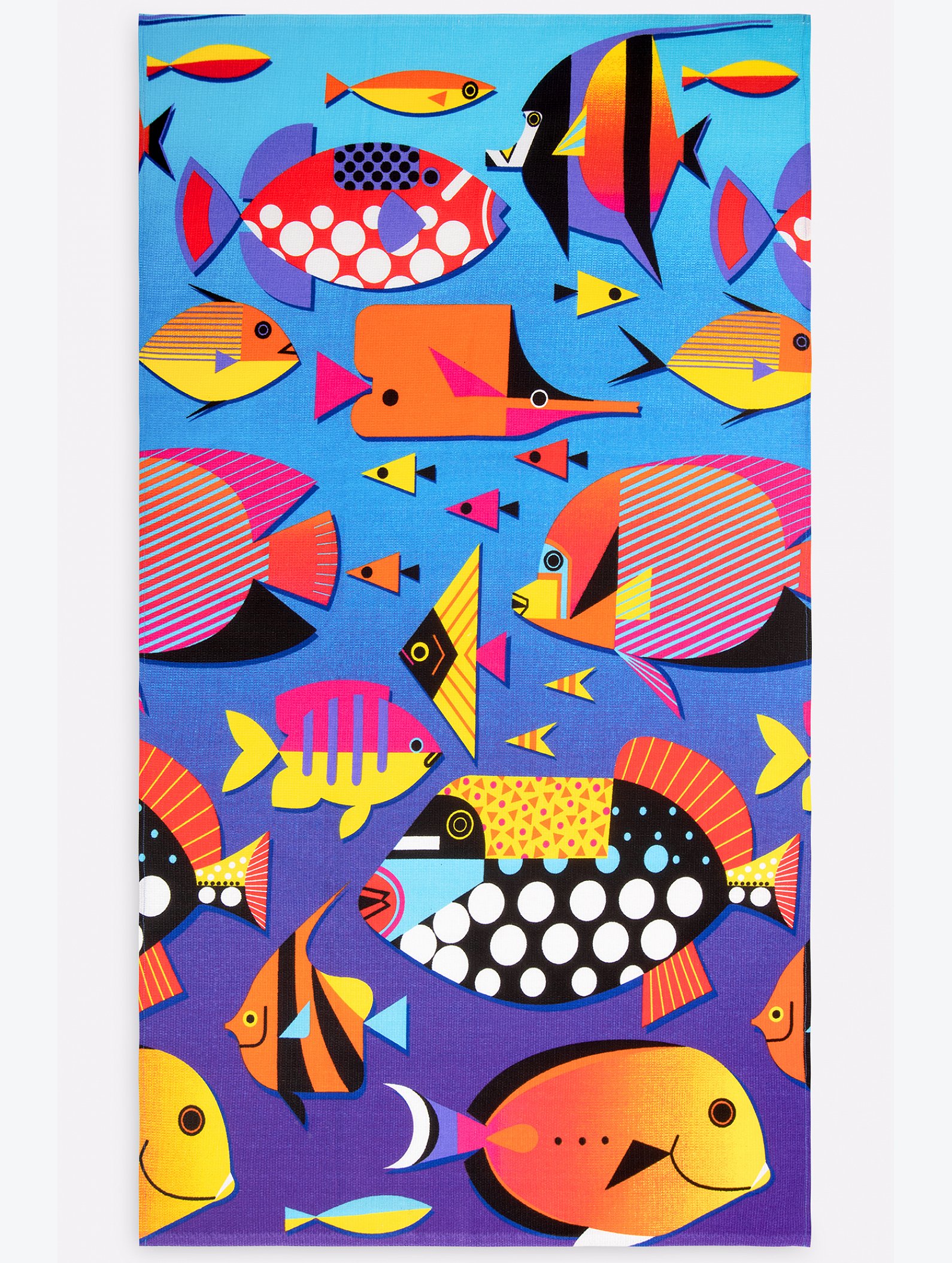 Полотенце пляжное вафельное 80Х150 Happy Fox Home
