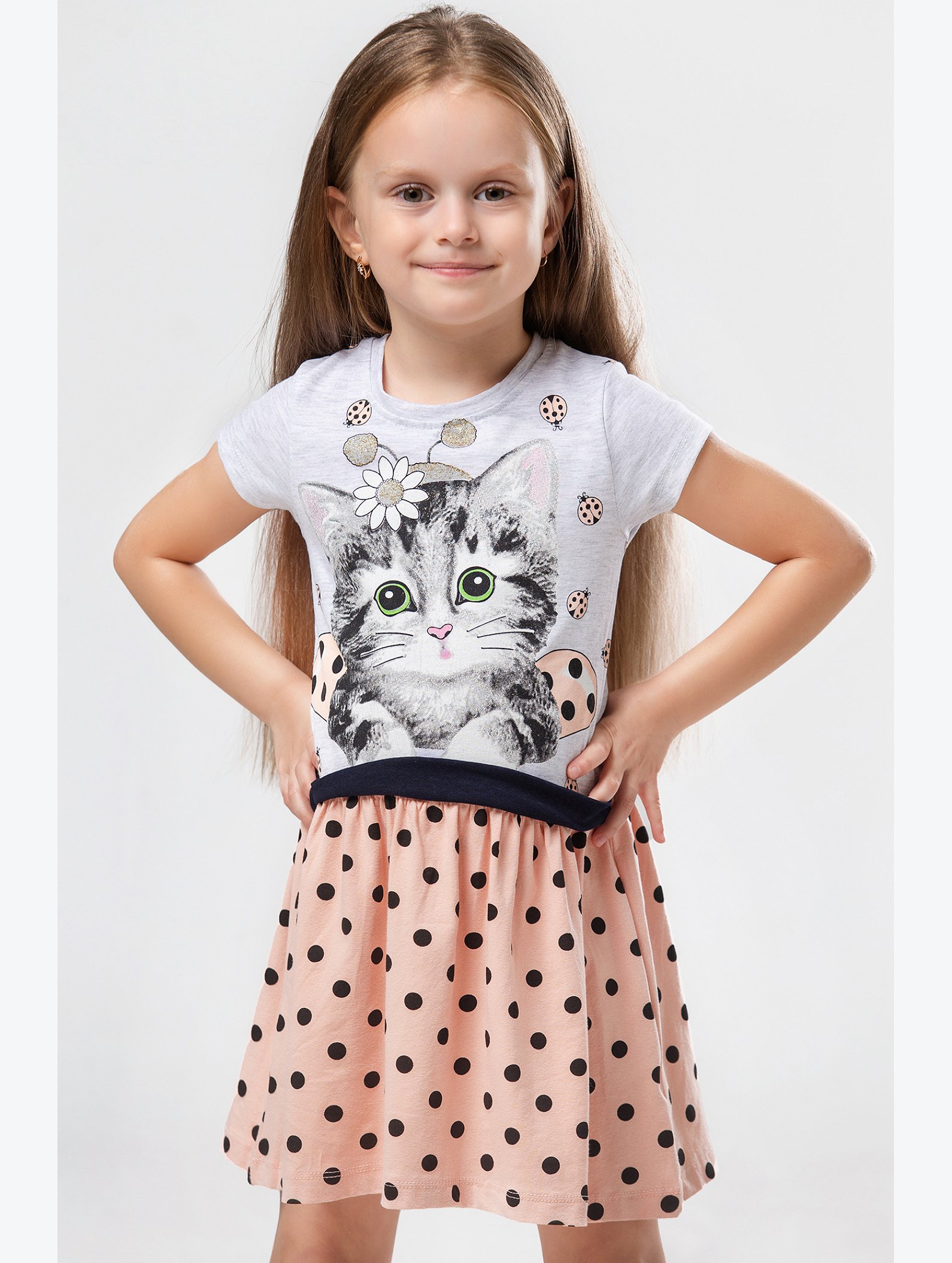 Летнее платье для девочки Happyfox