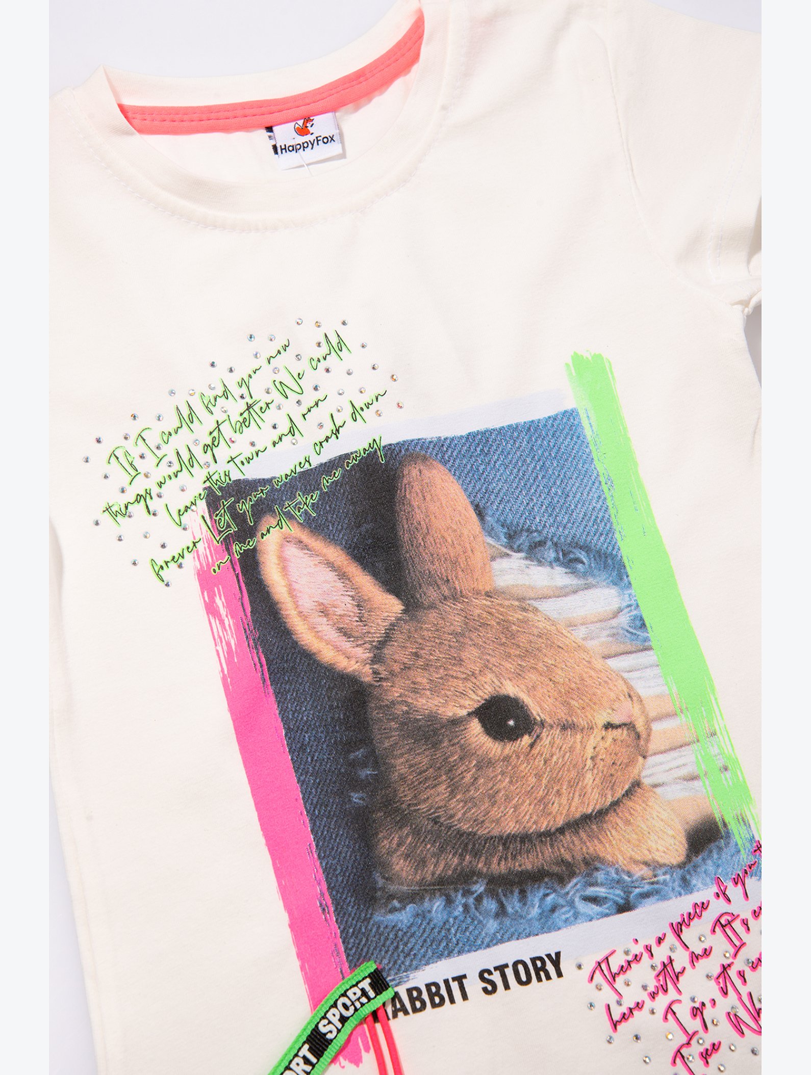 Футболка для девочки Happyfox