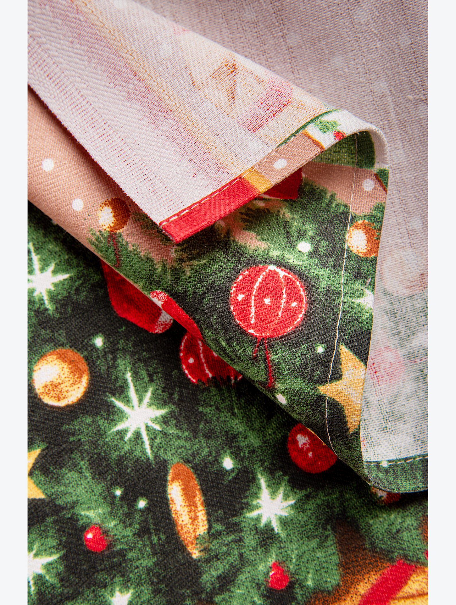 Дорожка на стол из рогожки 50х145 Happy Fox Home