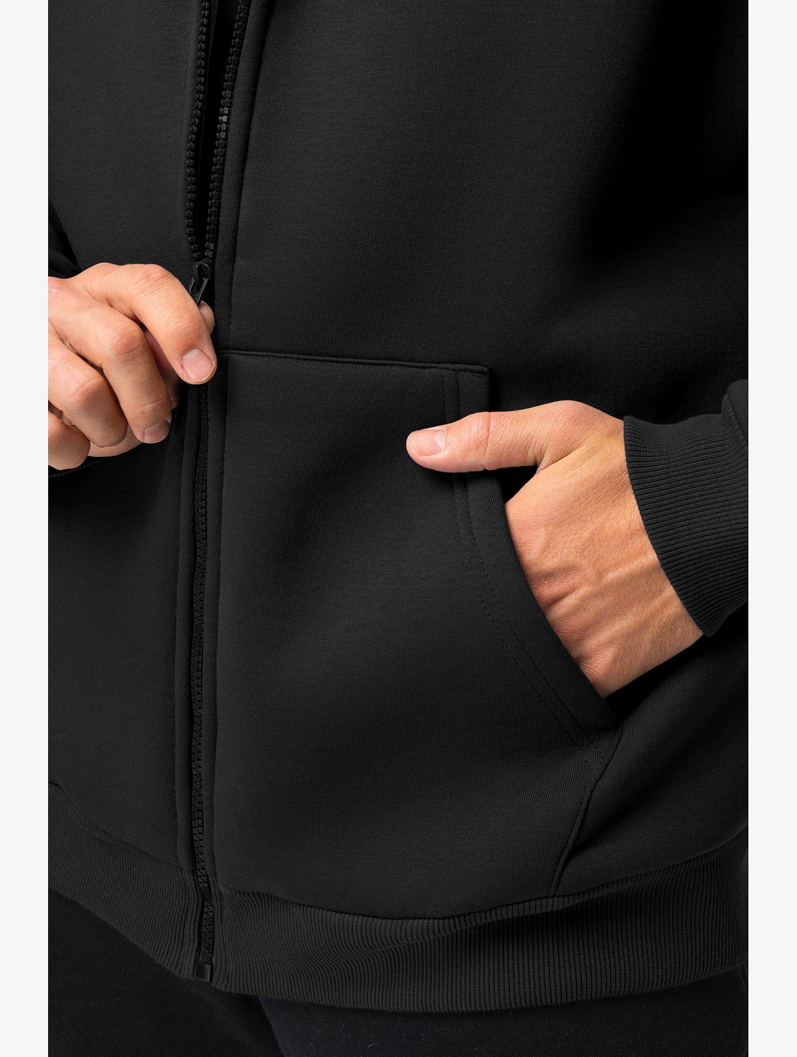 Мужская толстовка из футера с начесом Happyfox