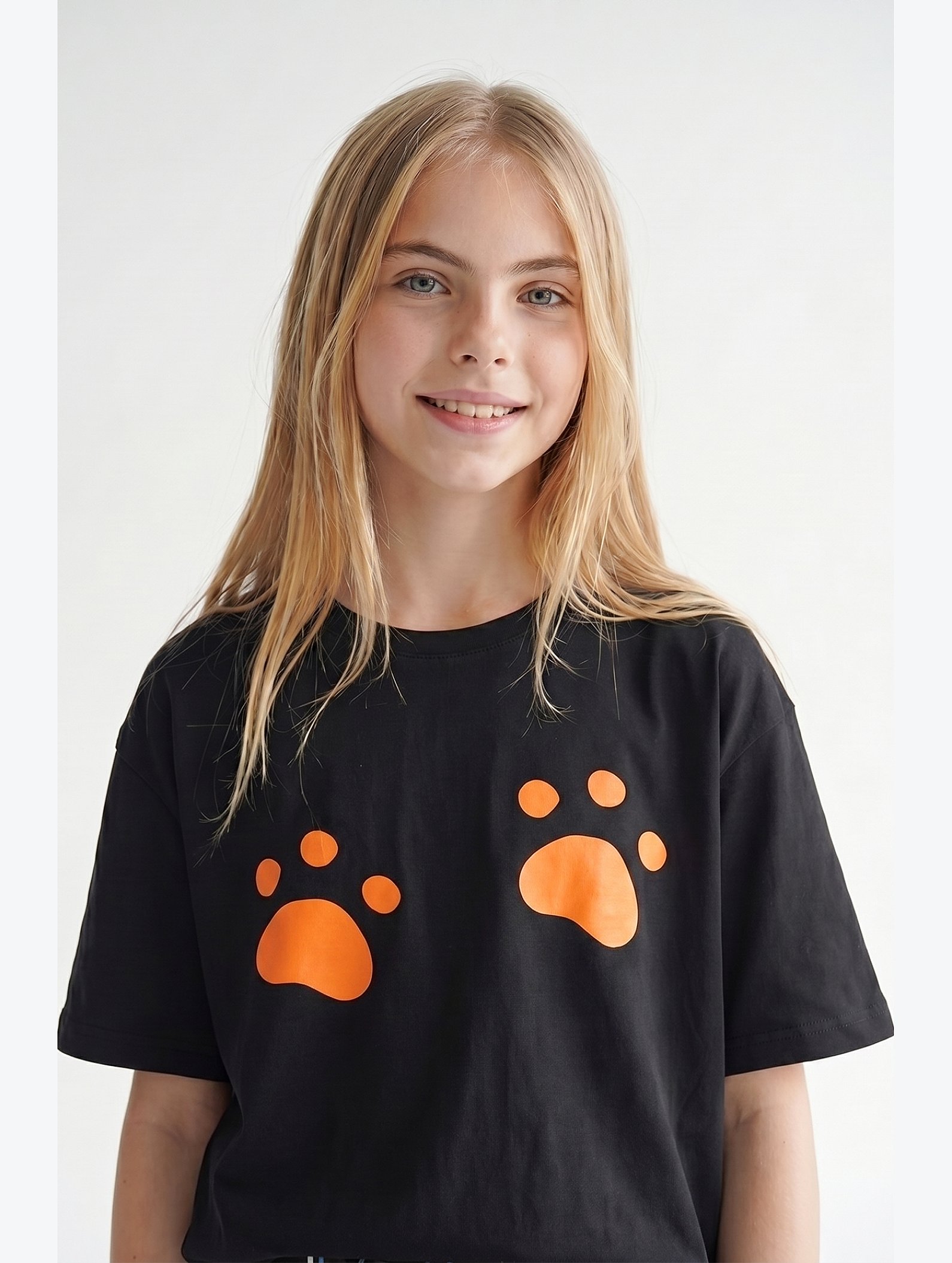 Хлопковая пижама для девочки Happyfox