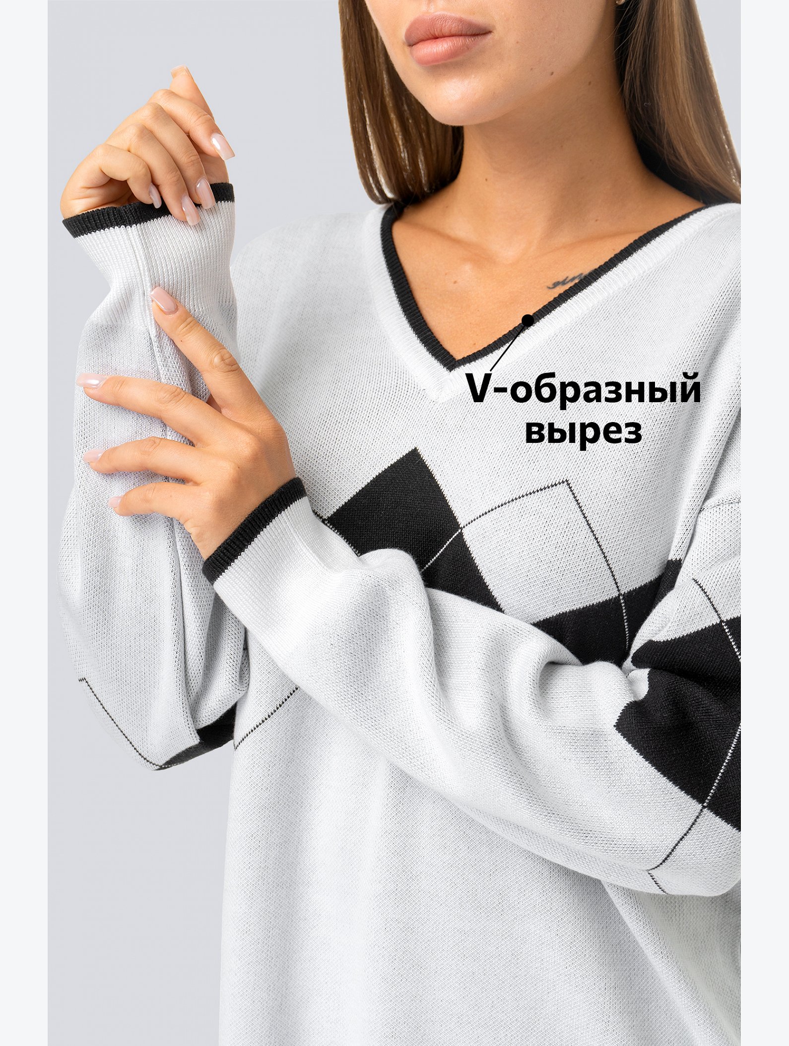 Женский вязаный костюм с юбкой Happyfox