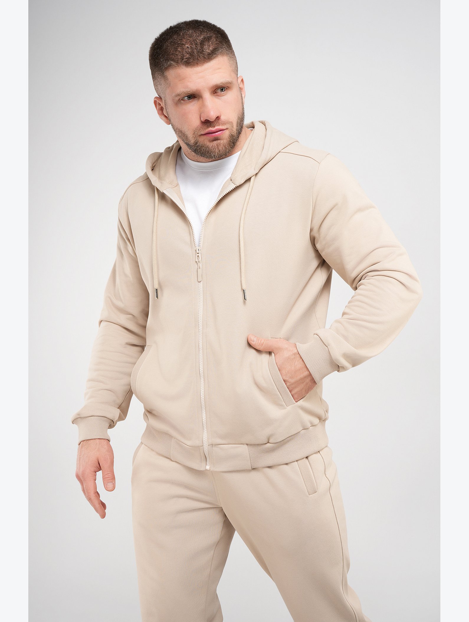 Мужской костюм из футера трехнитки Happyfox