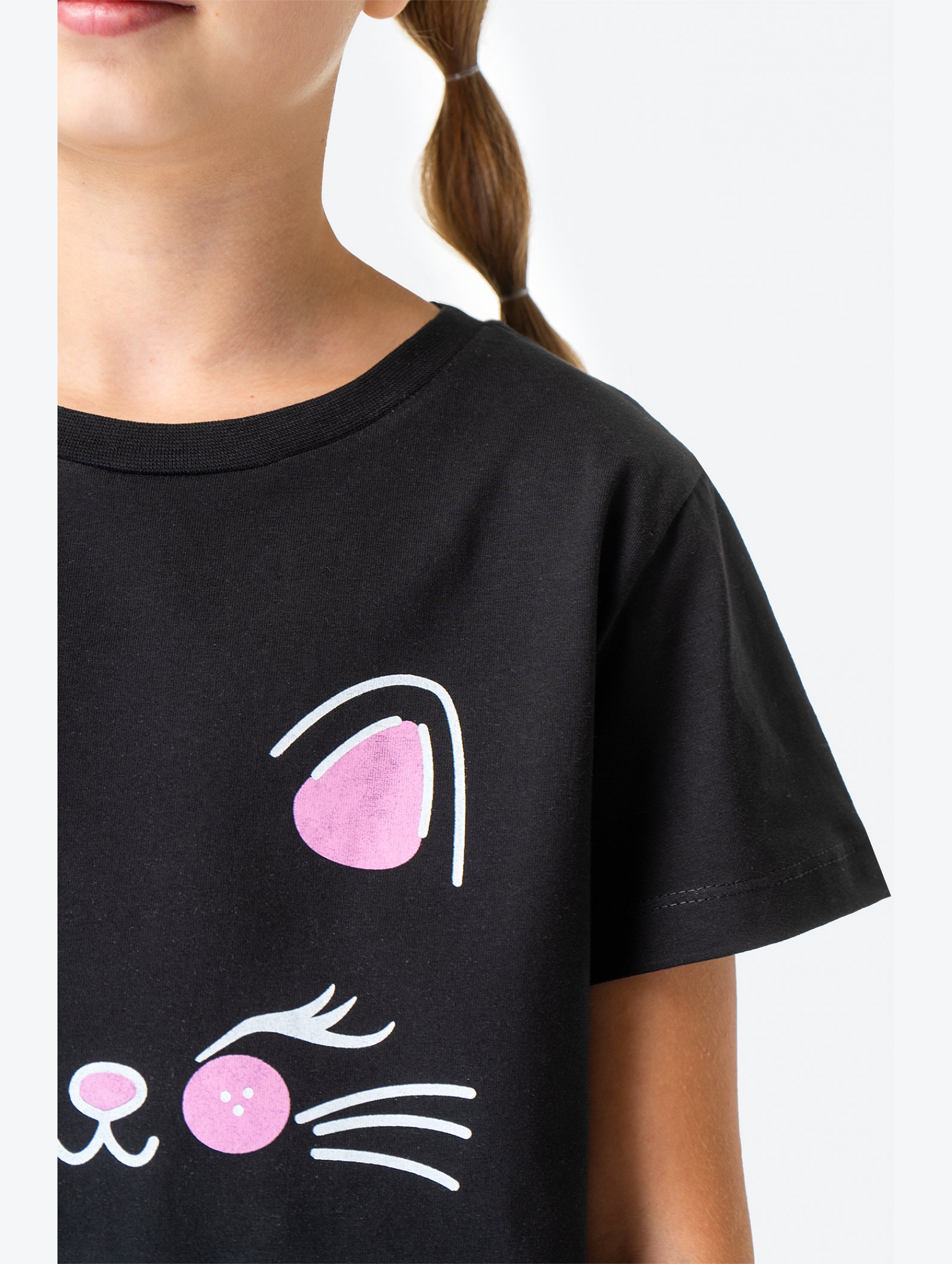 Хлопковая пижама для девочки Happyfox
