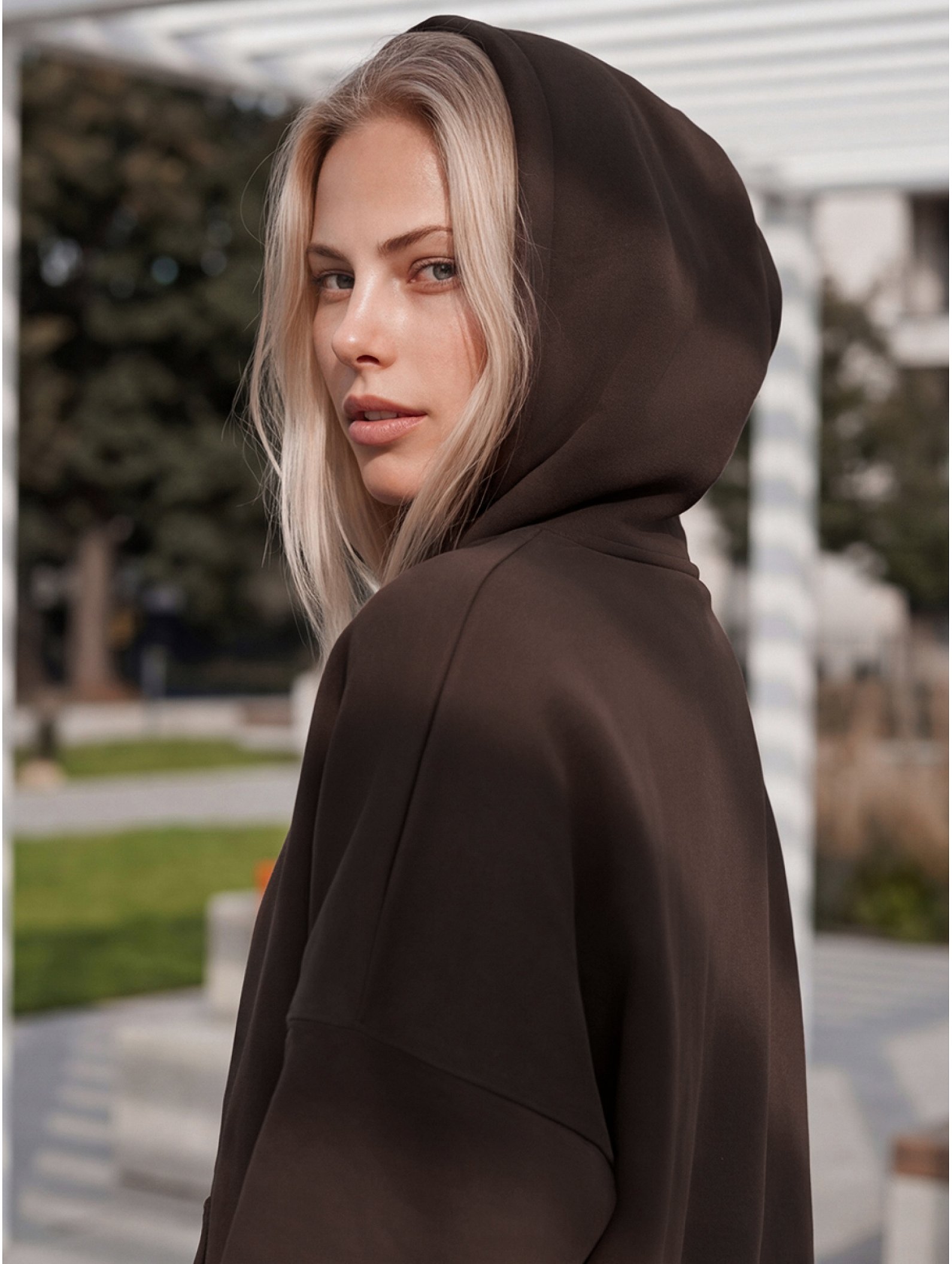 Женская толстовка из футера с начесом Happyfox