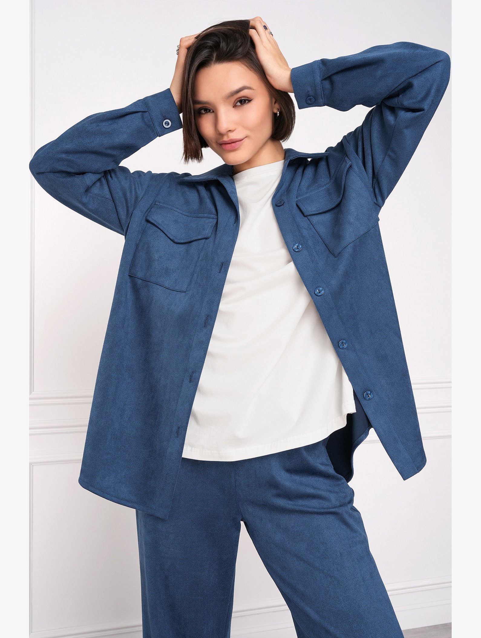Женский костюм из микровельвета Happyfox