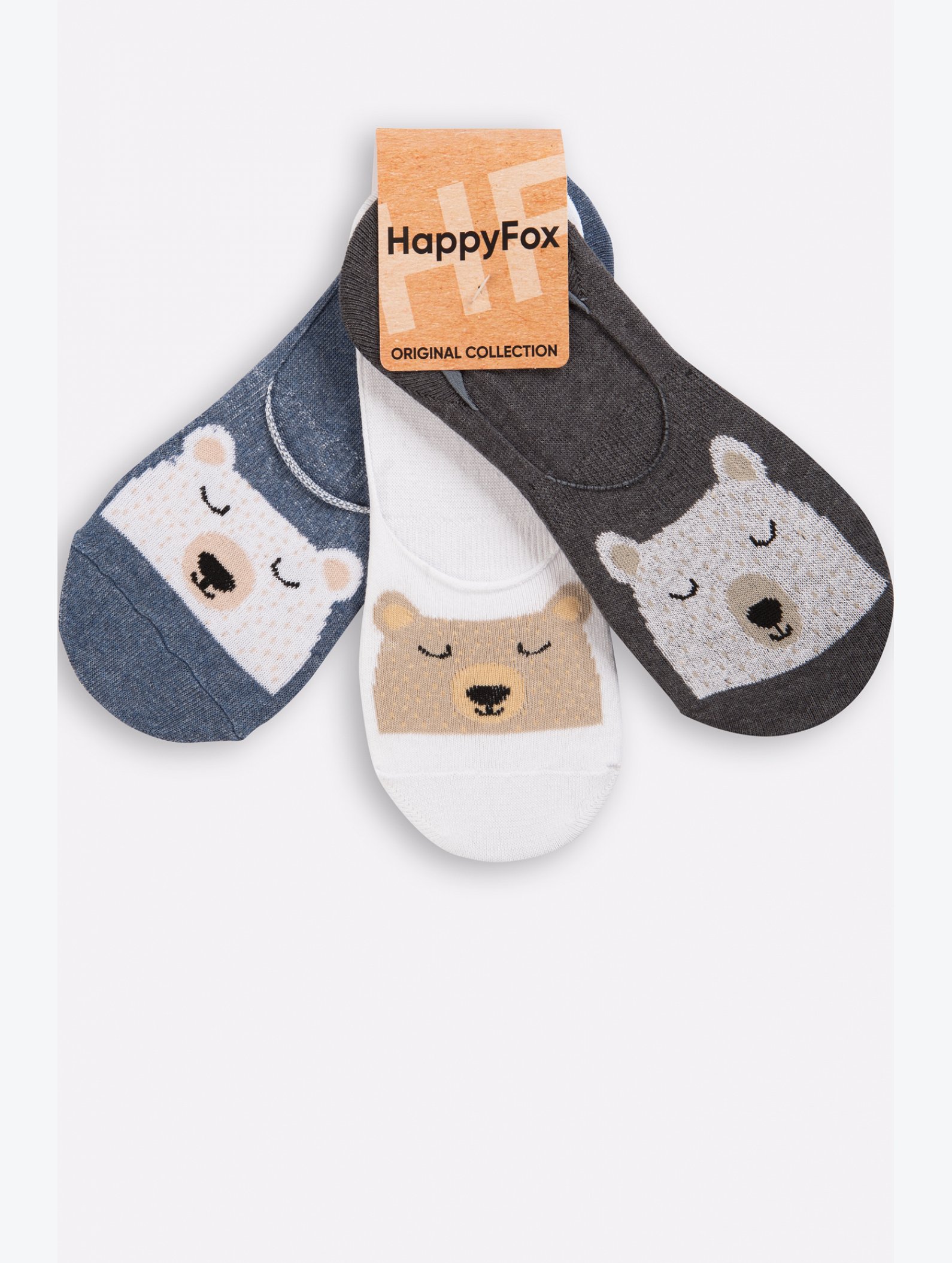 Женские подследники 3 пары Happyfox