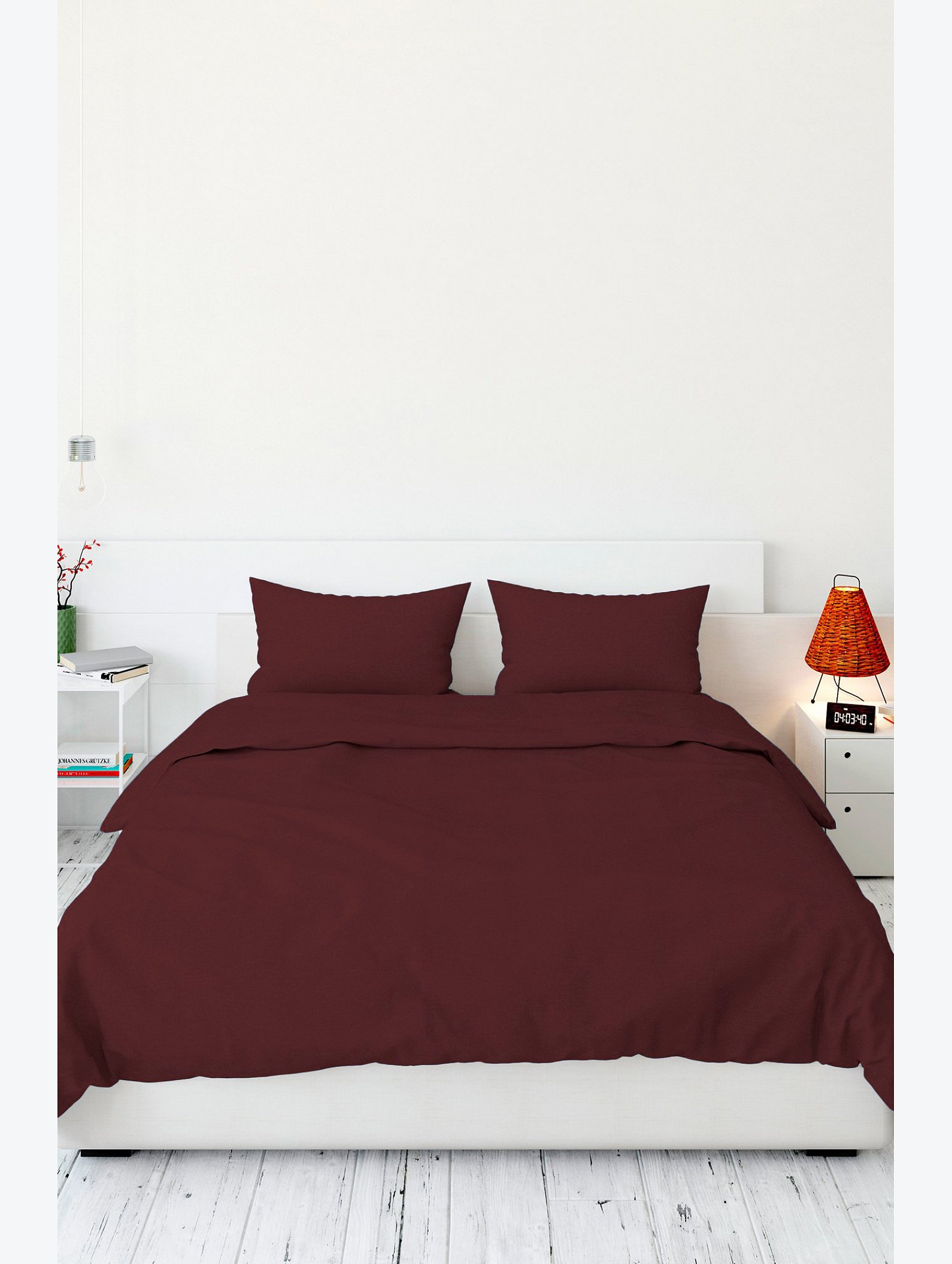 Пододеяльник из поплина 180X215 Happy Fox Home