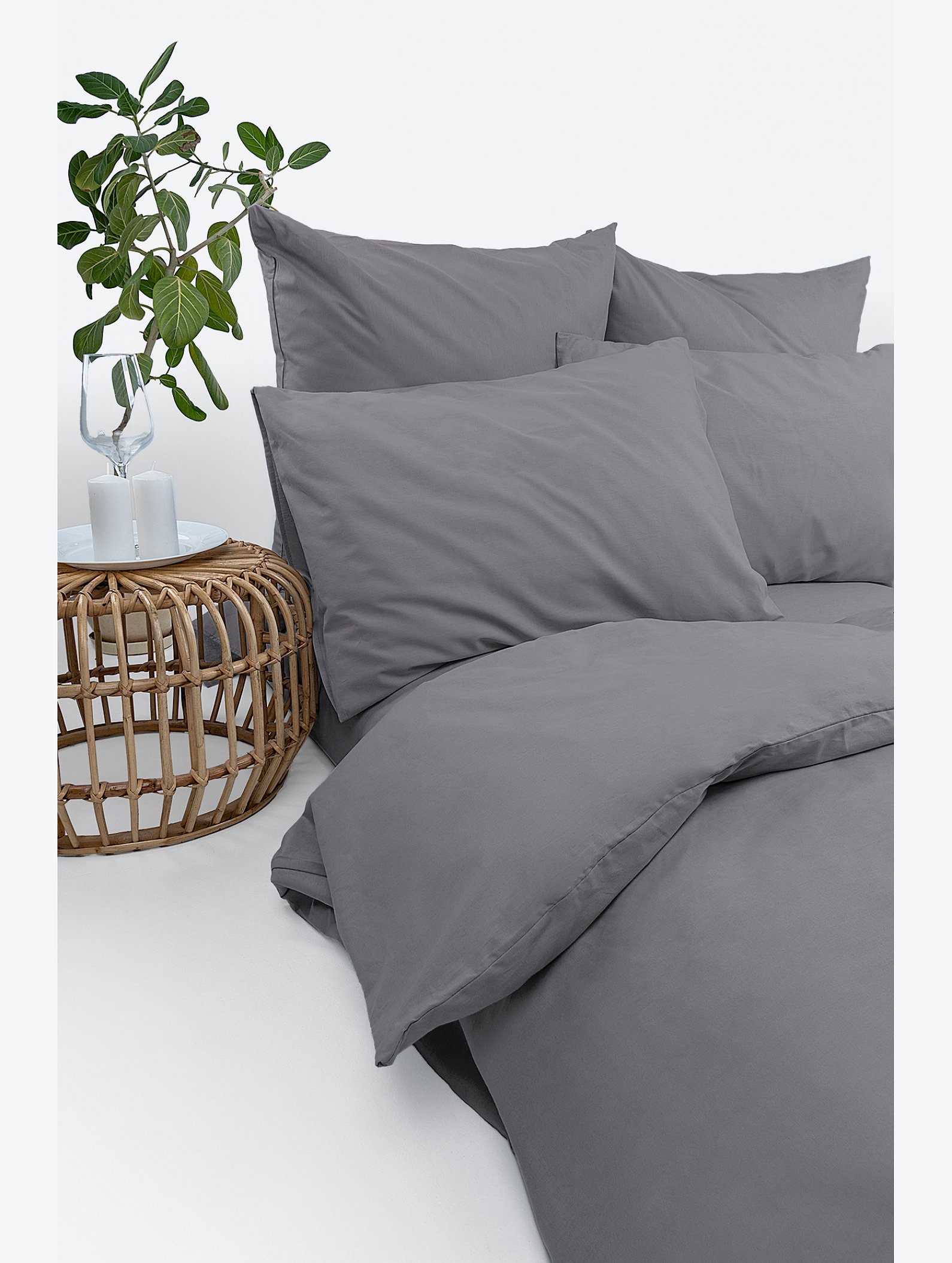 Пододеяльник из поплина 180X215 Happy Fox Home
