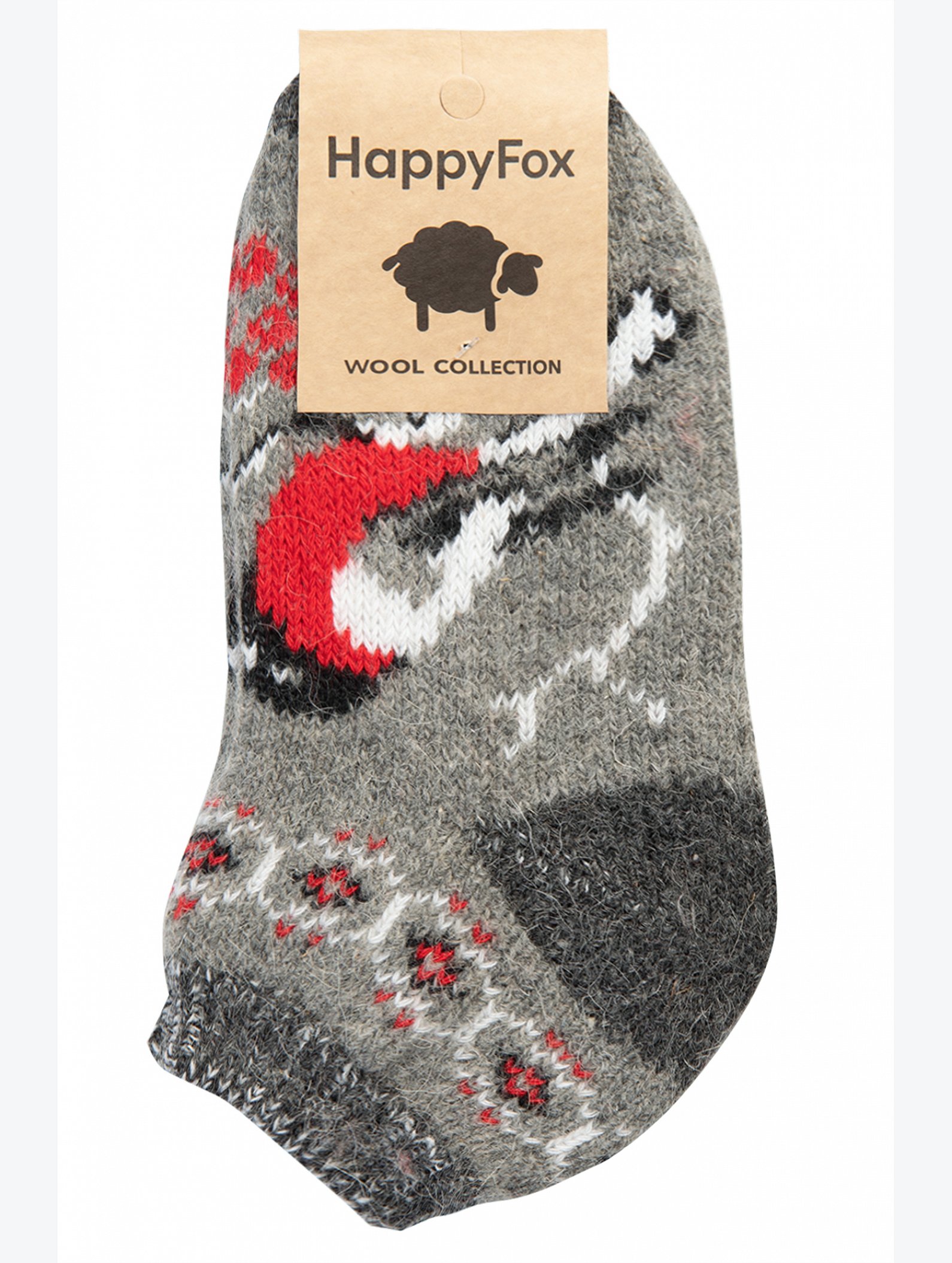 Женские шерстяные следки Happyfox
