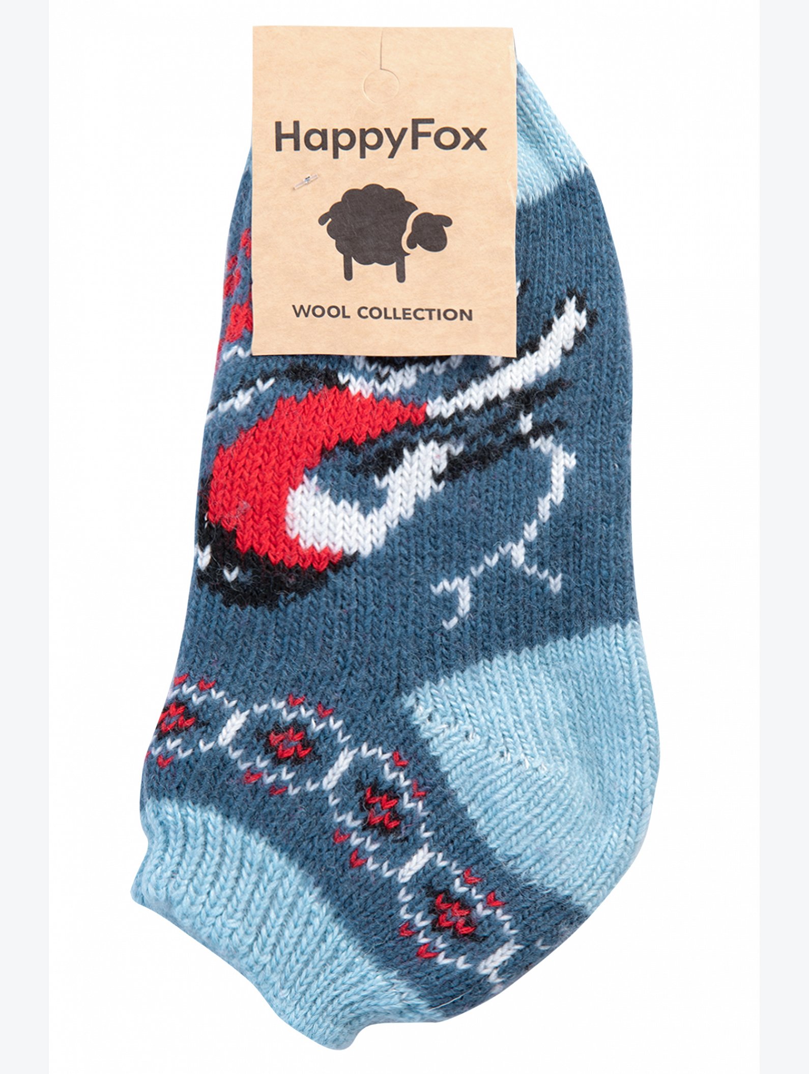 Женские шерстяные следки Happyfox