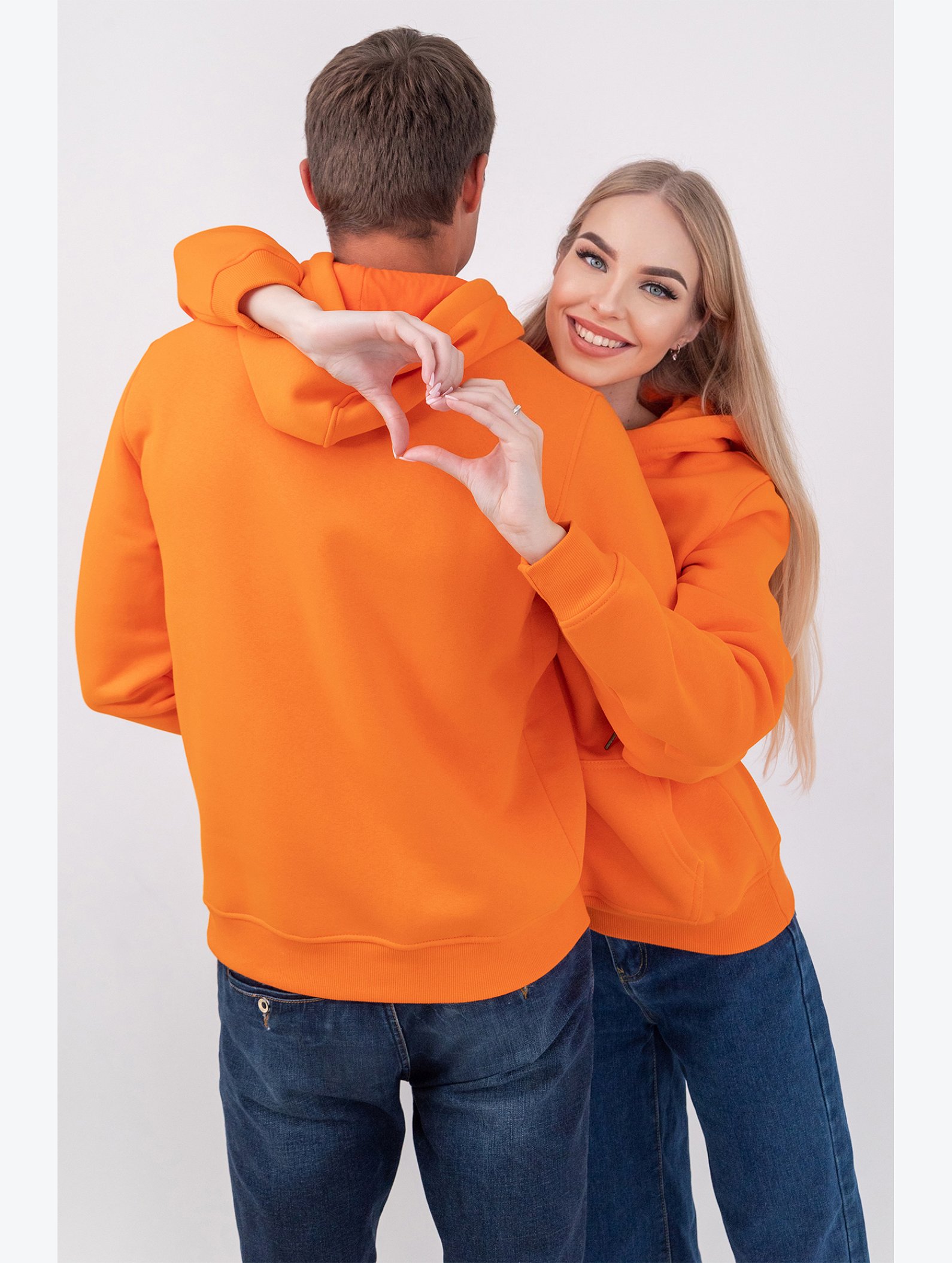 Утепленное худи из футера трехнитки с начесом Happyfox