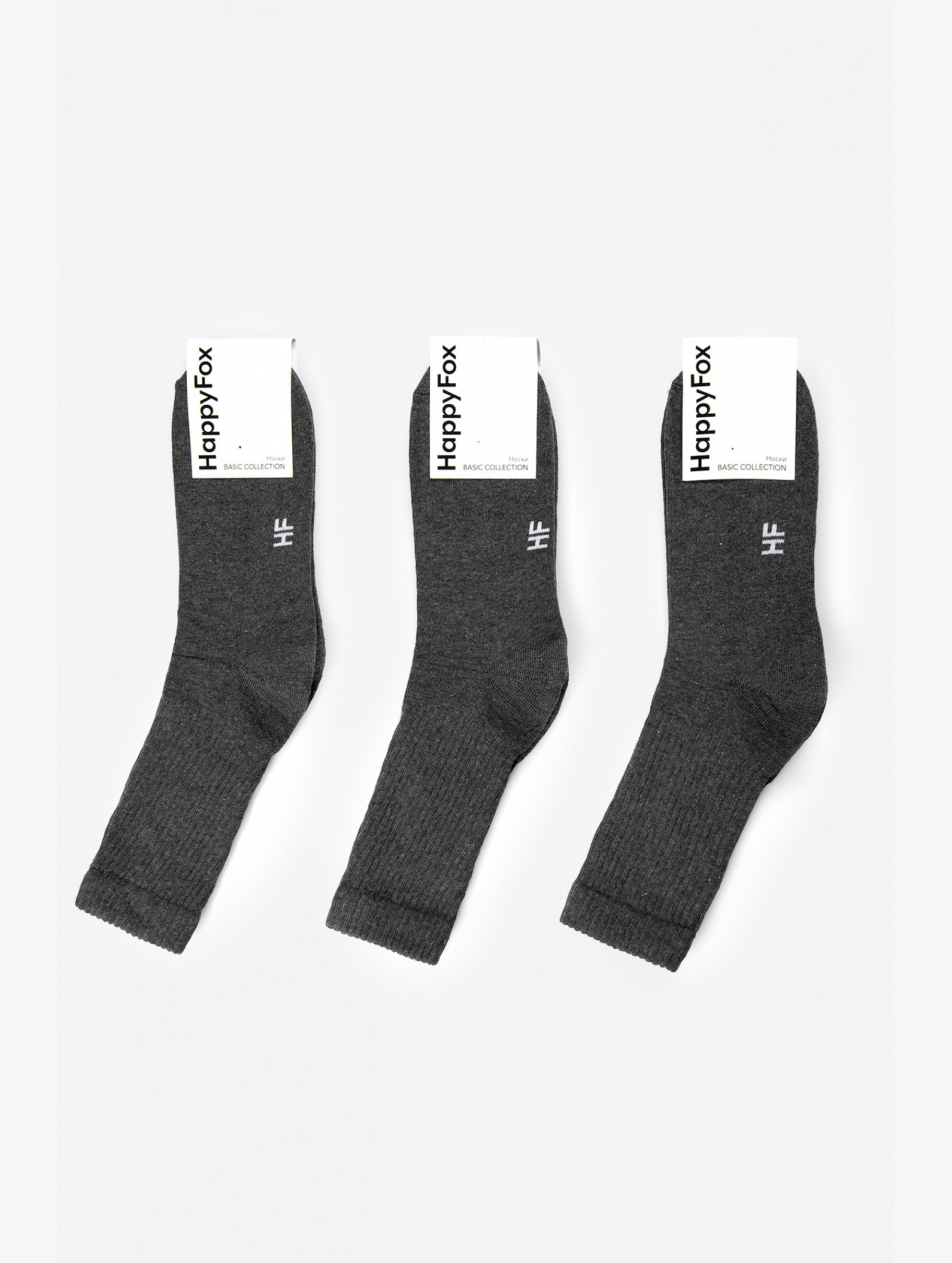 Набор носков с махровым следом 3 пары Happyfox