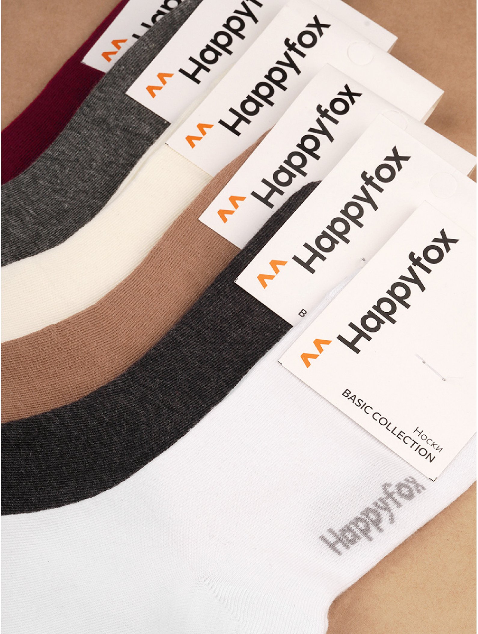 Набор женских носков 6 пар Happyfox