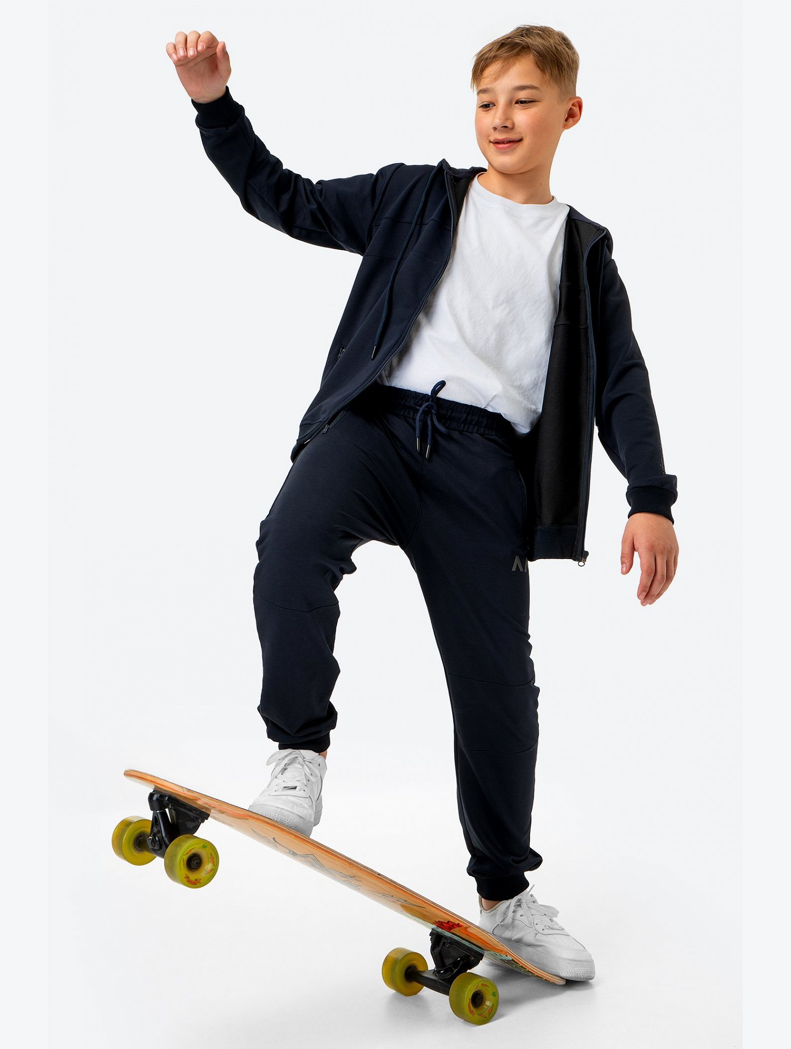 Детский спортивный костюм из футера двухнитки Happyfox