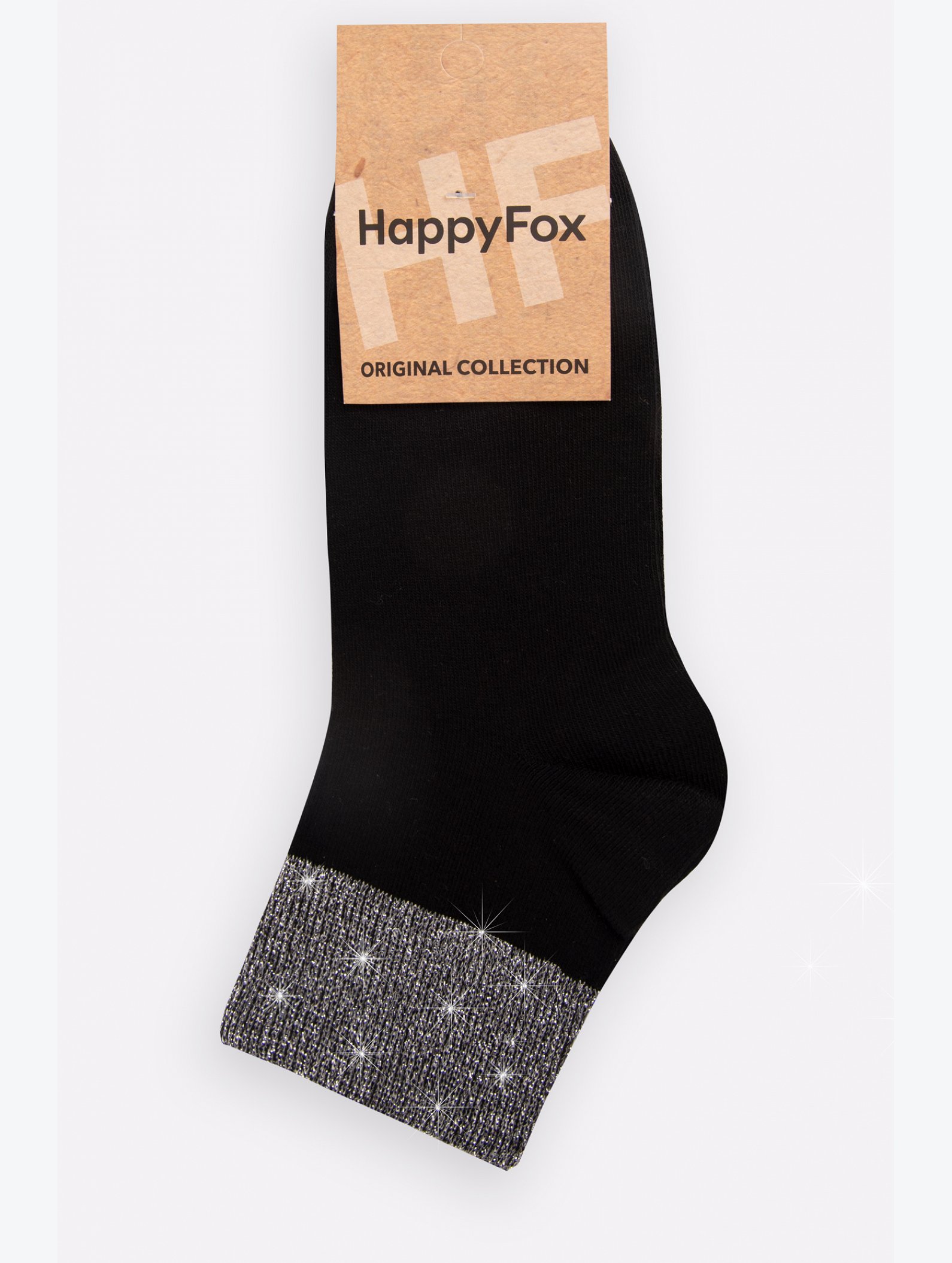 Женские носки с люрексом Happyfox