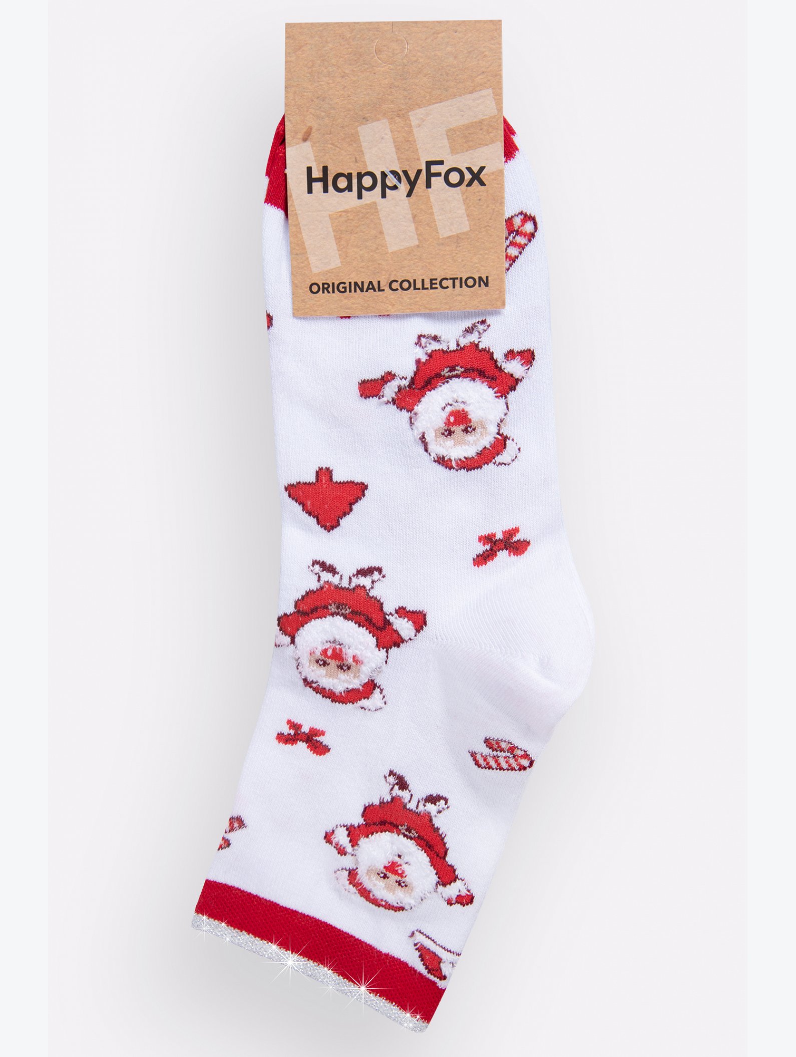 Женские носки с люрексом Happyfox