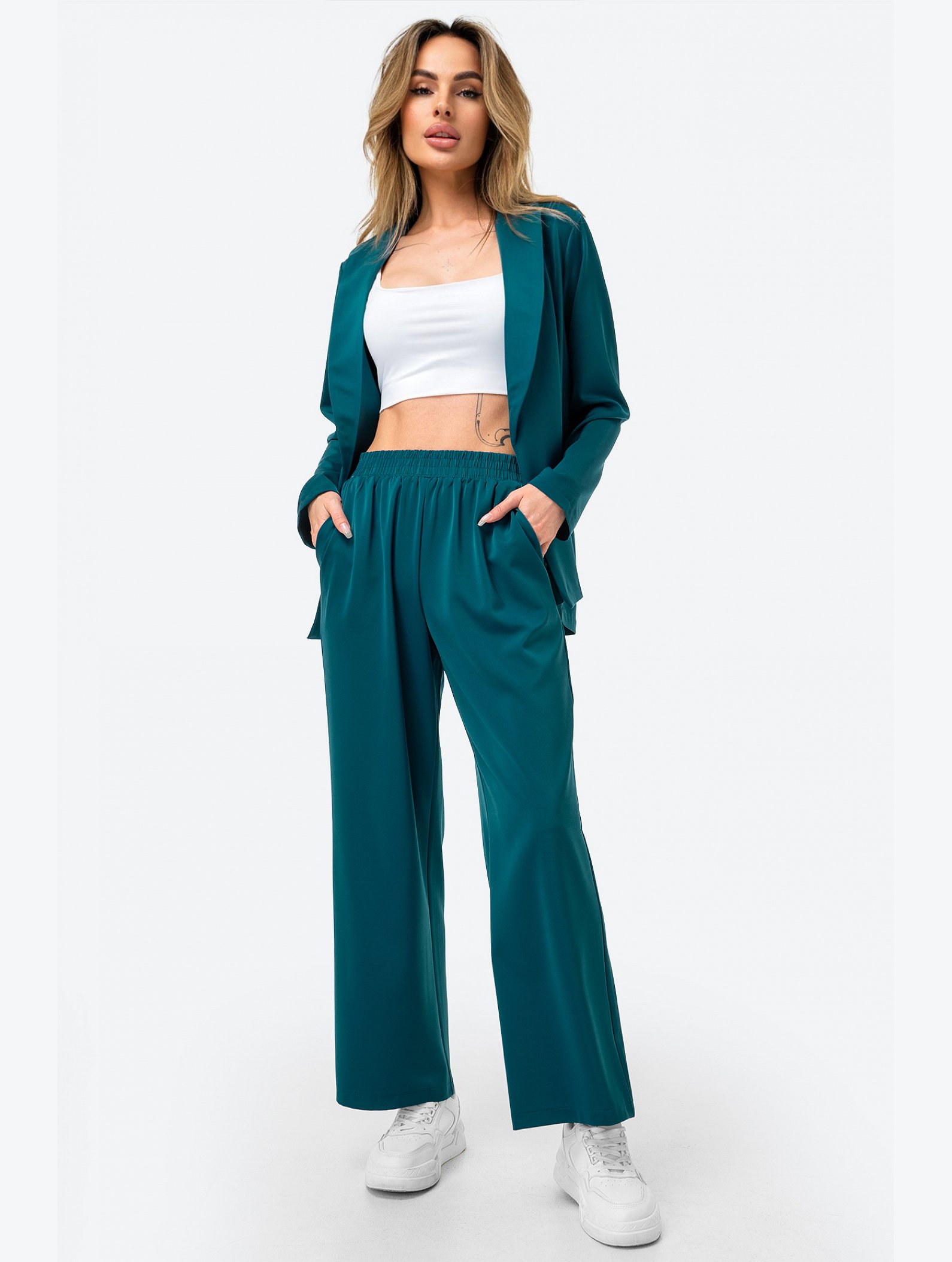 Женский костюм в пижамном стиле Happyfox