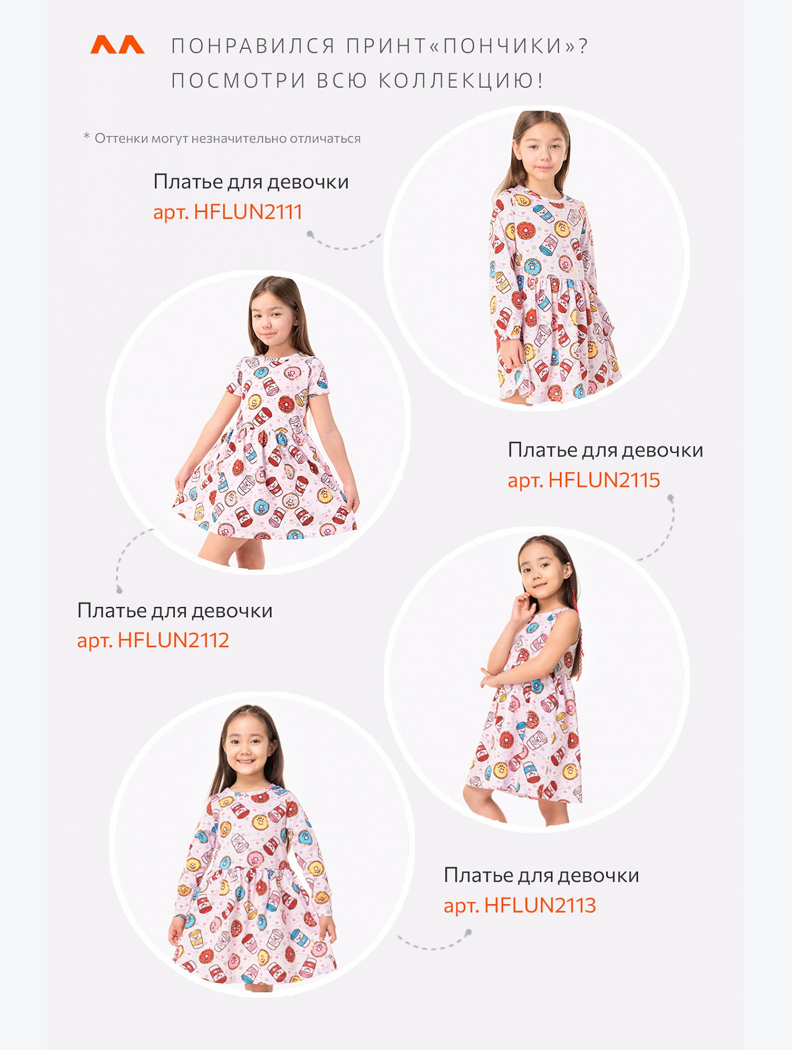 Летнее платье для девочки Happyfox