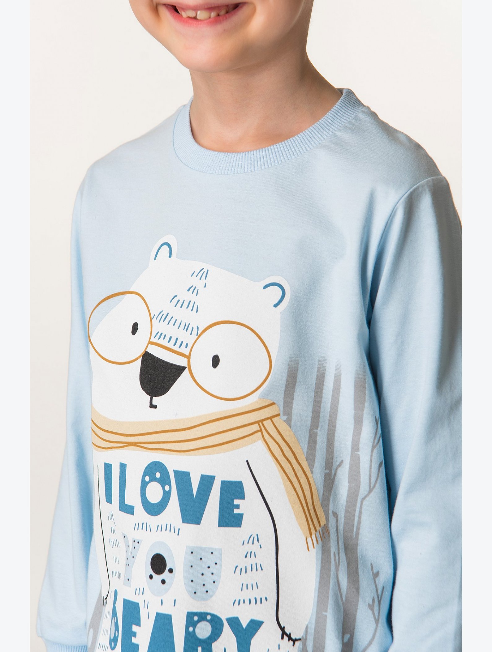 Детская хлопковая пижама Happyfox