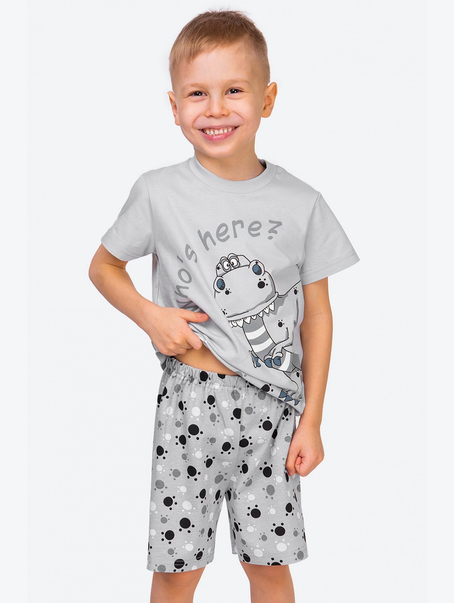 Детская хлопковая пижама Happyfox