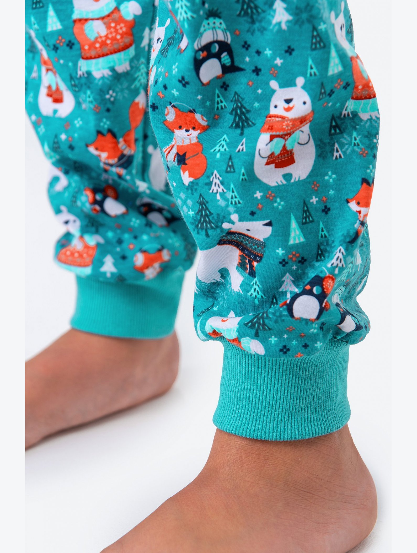 Детская новогодняя пижама Happyfox