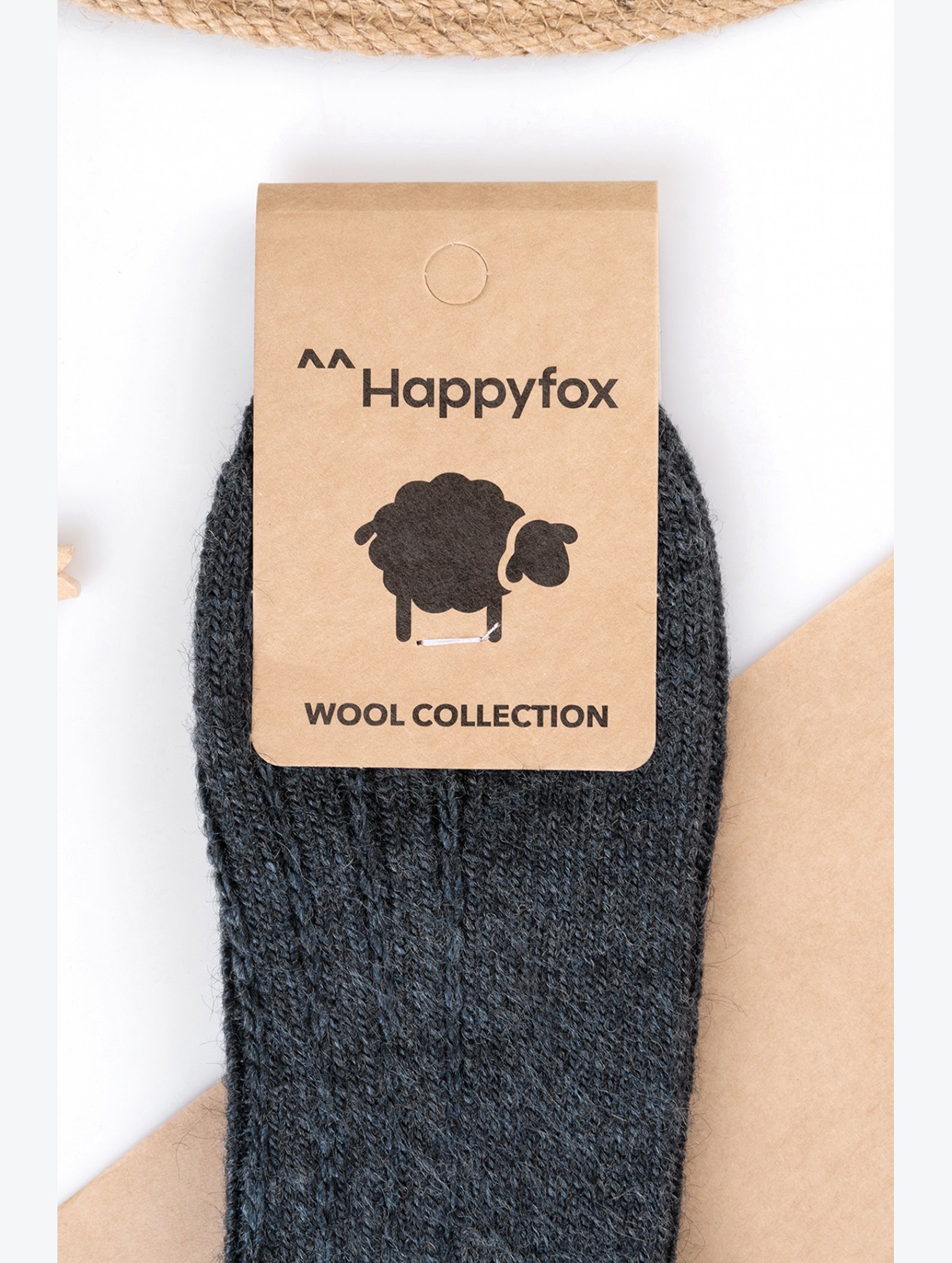 Мужские шерстяные носки Happyfox