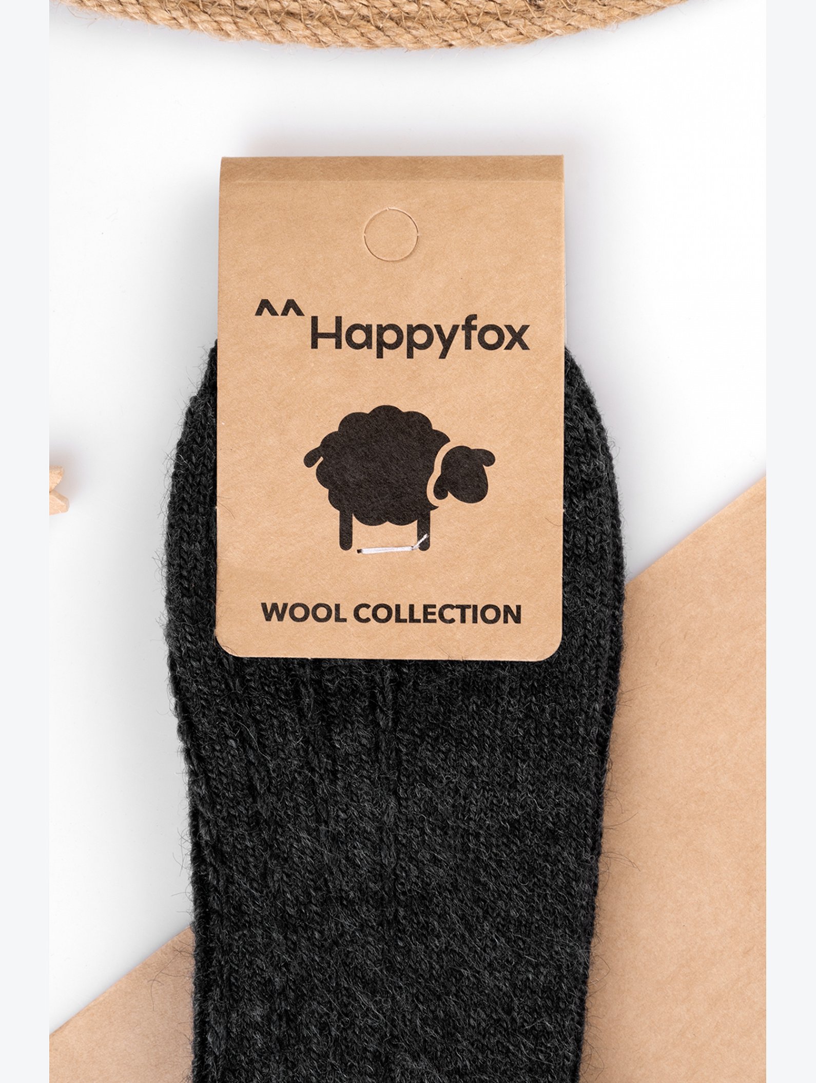 Мужские шерстяные носки Happyfox