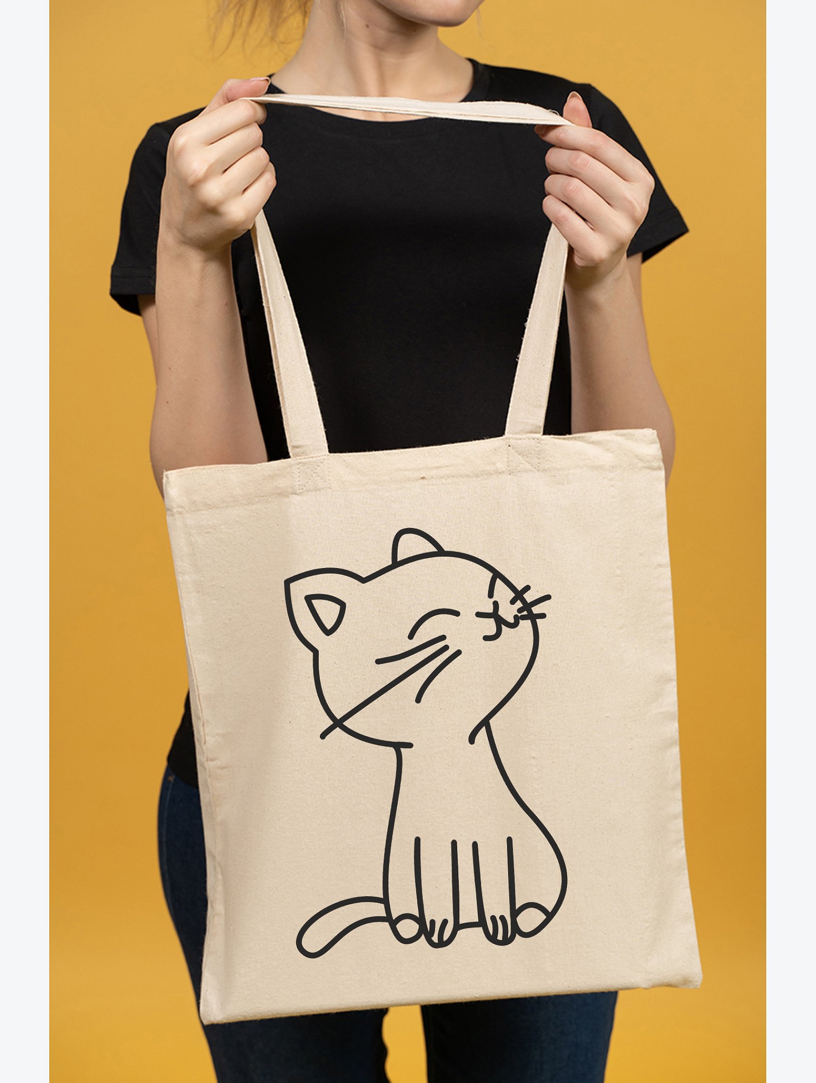 Эко-сумка шоппер Happy Fox Home