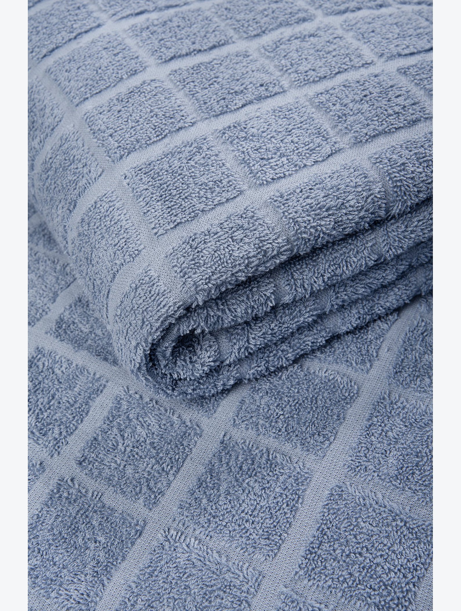 Большое махровое полотенце 100x150 Happy Fox Home
