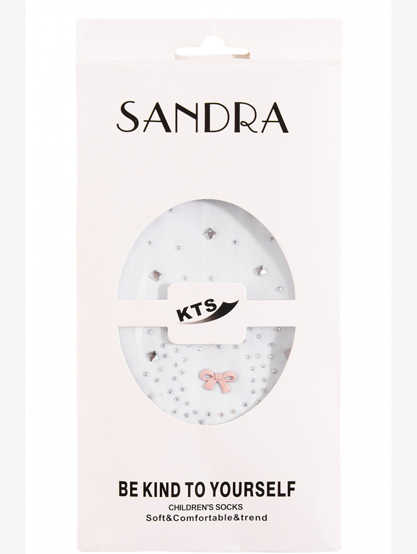 Колготки для девочки из микрофибры со стразами Sandra