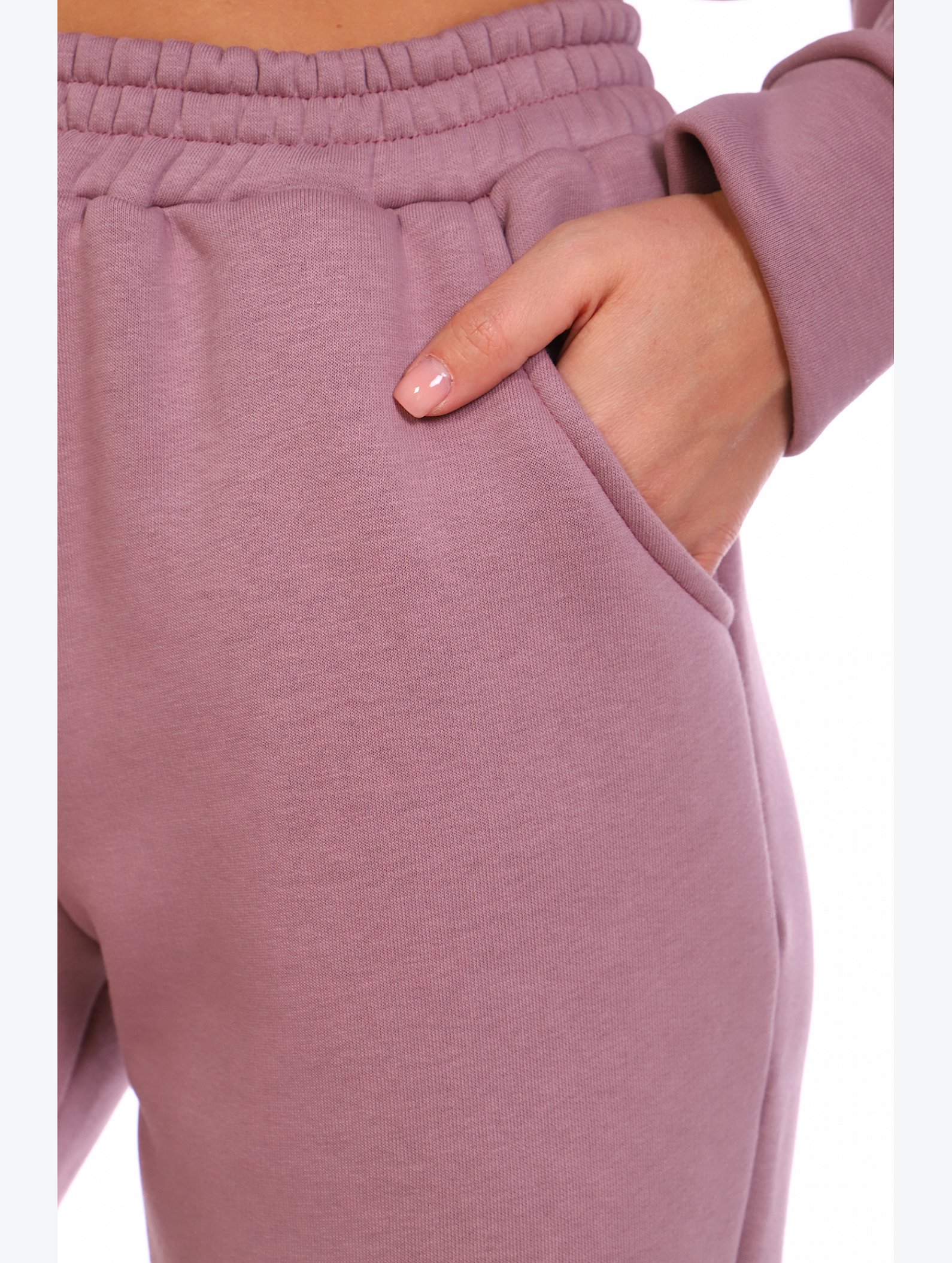 Теплый женский костюм из футера трехнитки с начесом Trikotel