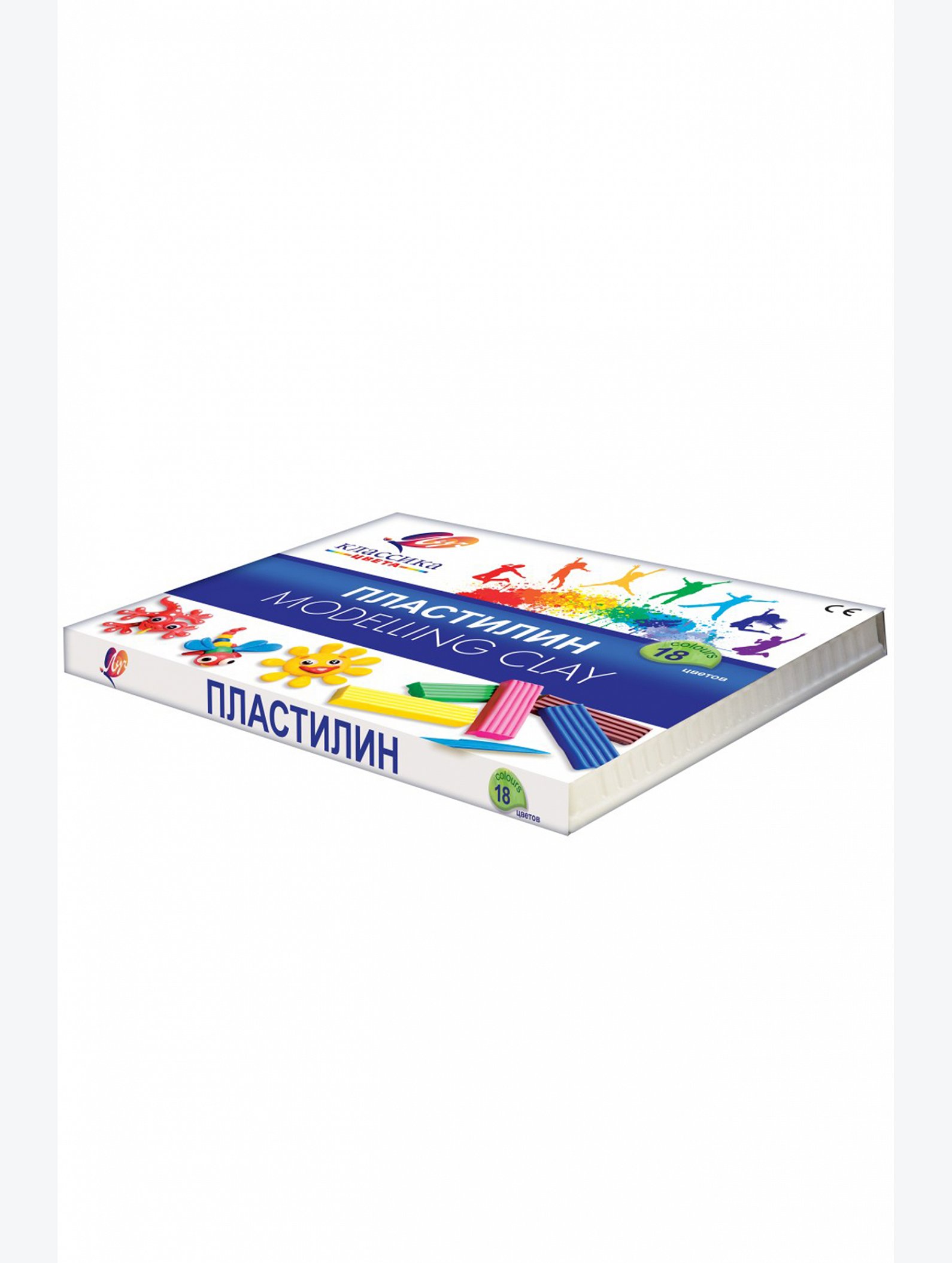 Пластилин 18 цв. Луч