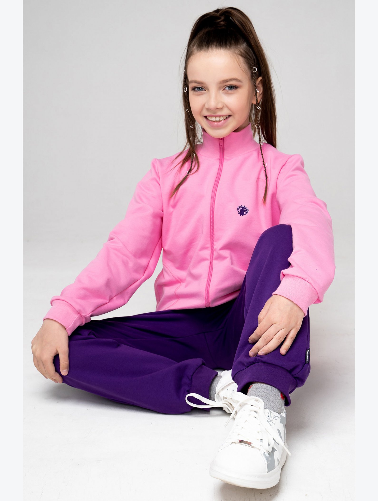 Костюм для девочки из футера Looklie