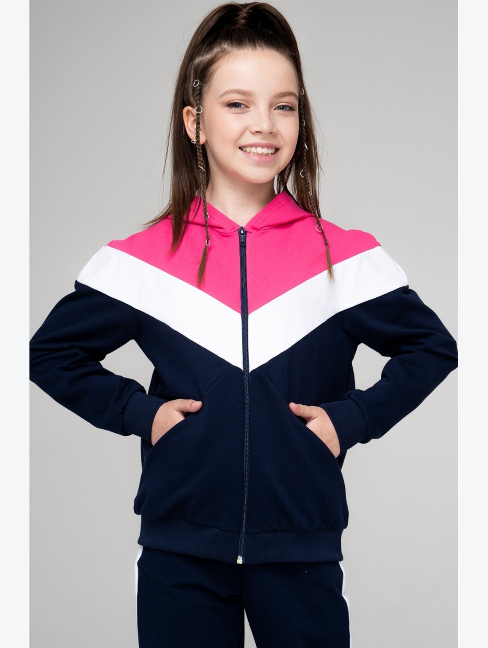 Костюм для девочки из футера Looklie