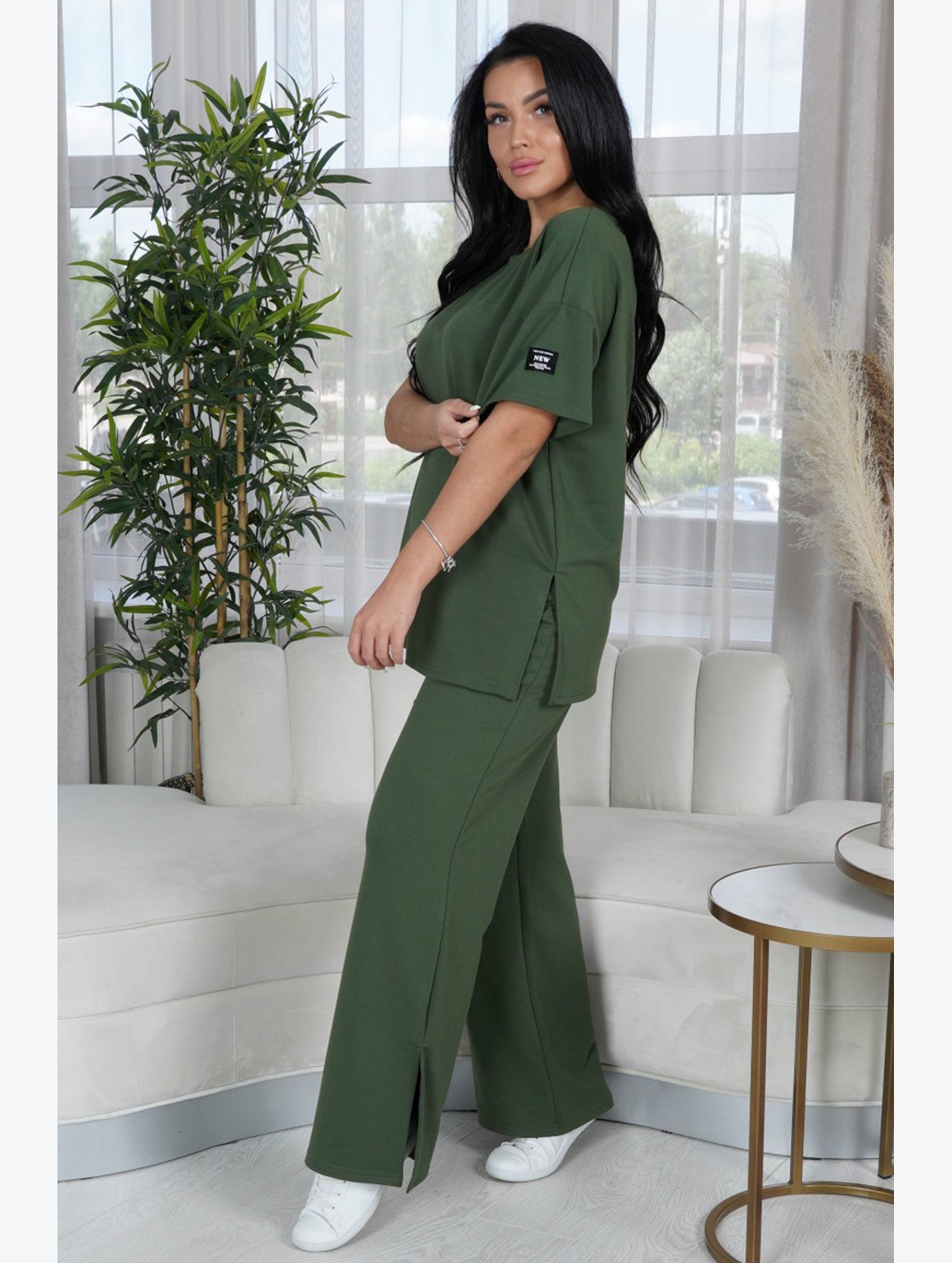 Женский костюм из футера двухнитки Lovetex.store