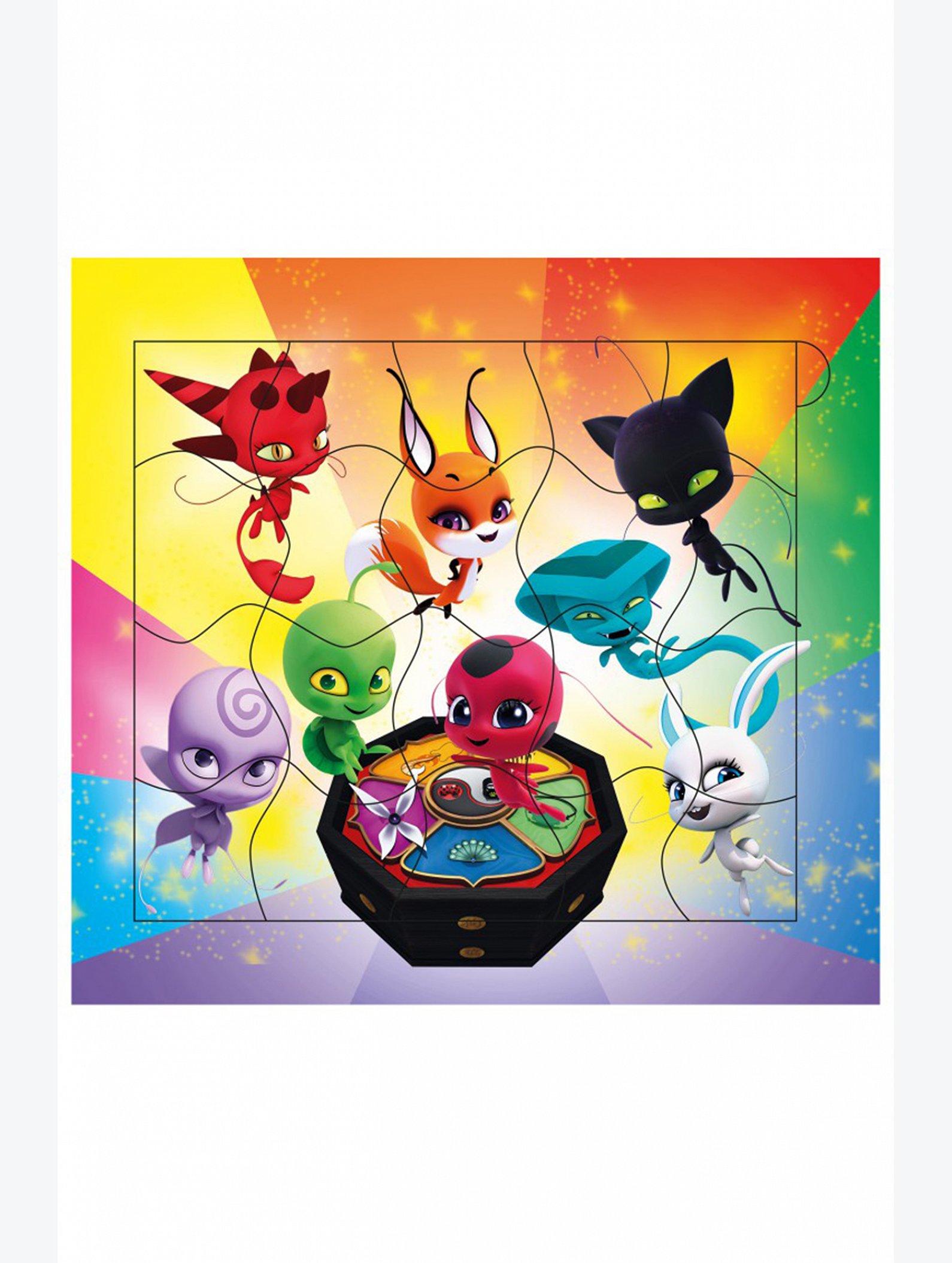 Развивающая книга-мозаика 8 стр. Lady Bug