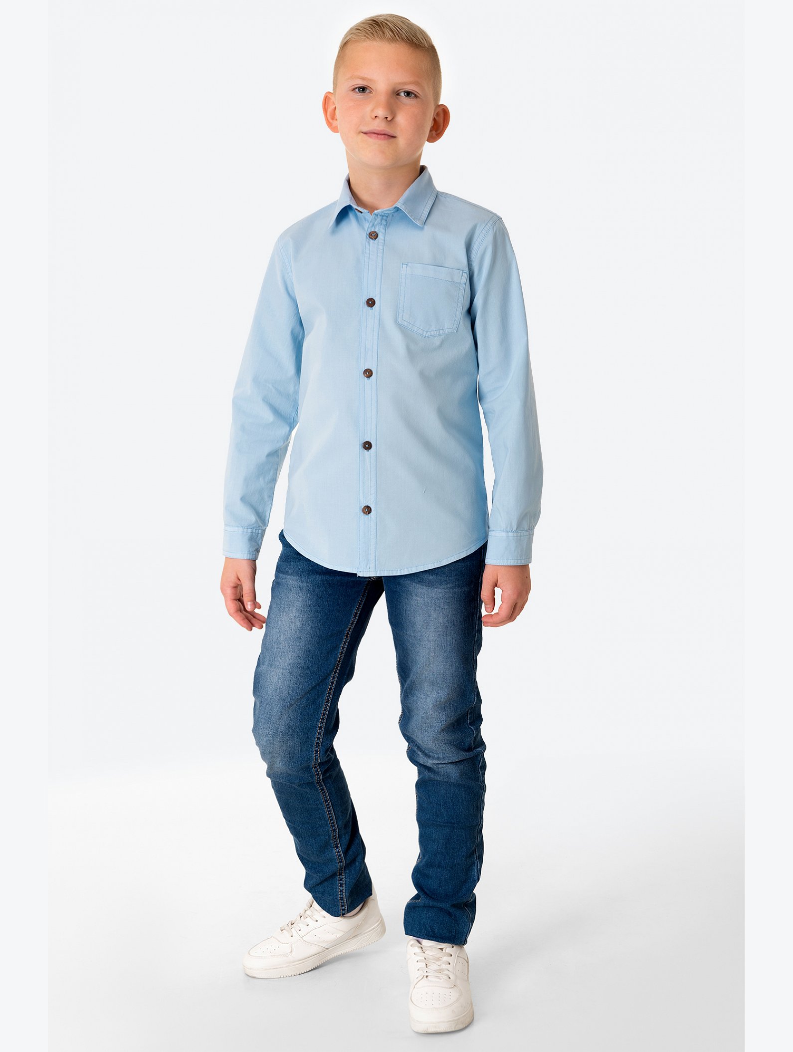 Рубашка из плотного хлопка для мальчика Bonito