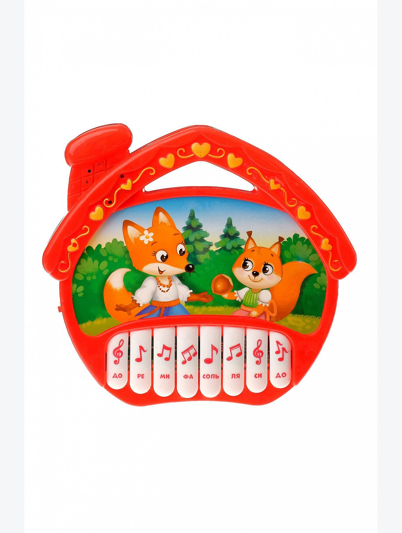 Музыкальная игрушка-пианино Домик Zabiaka