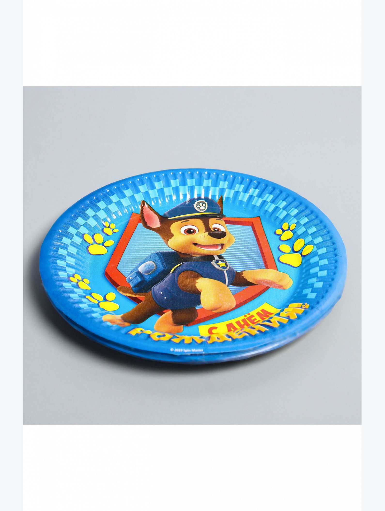 Тарелка бумажная Paw Patrol