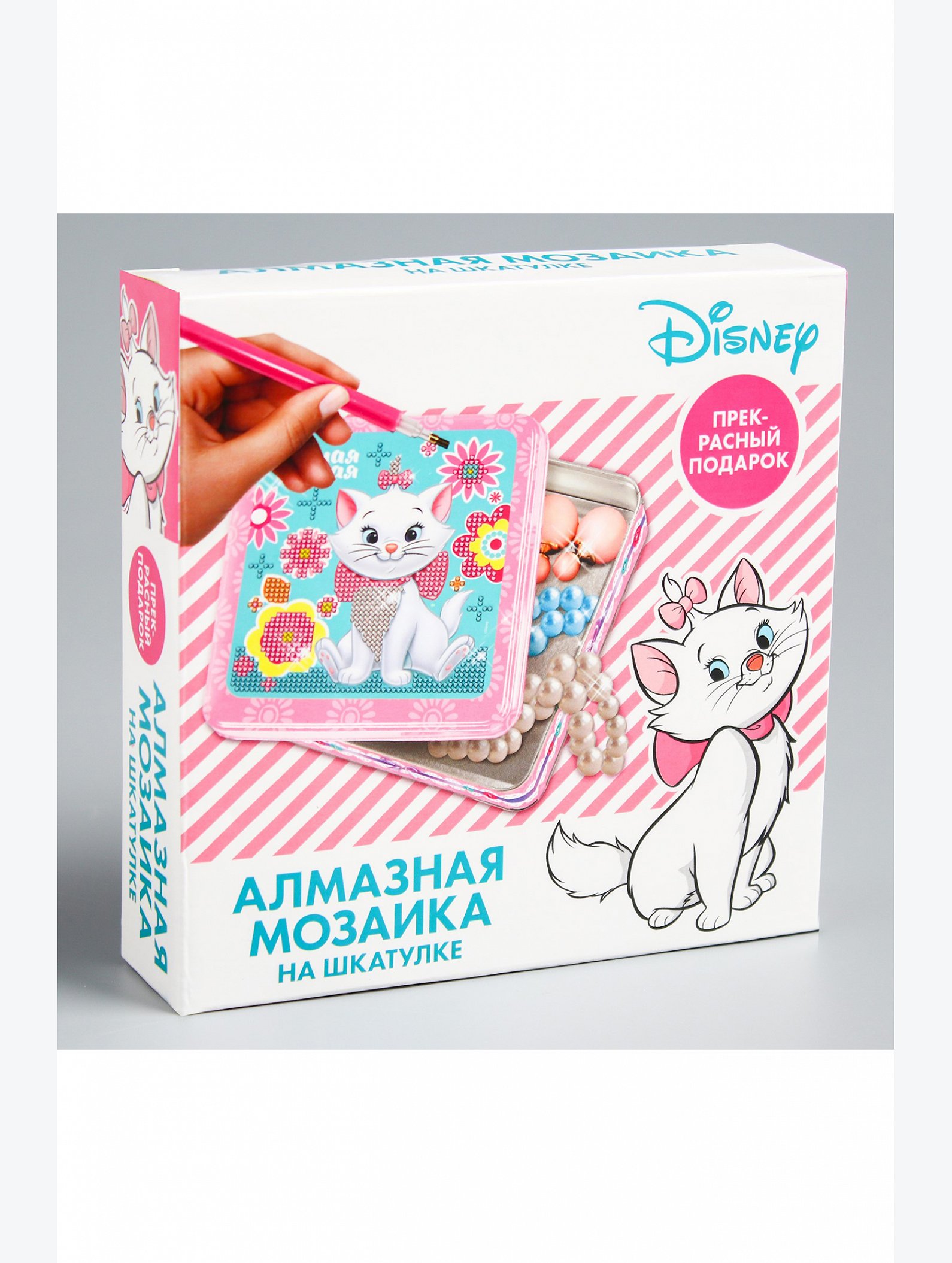 Алмазная мозаика на шкатулке Disney