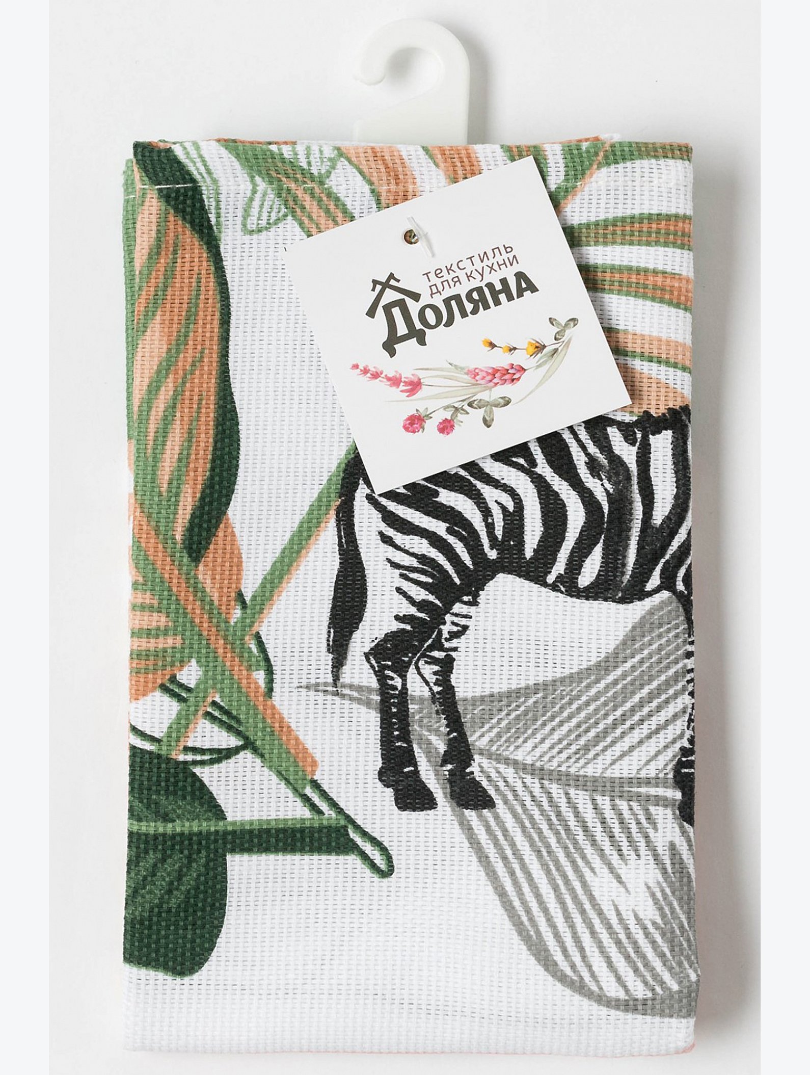 Полотенце из рогожки 35Х60 Доляна