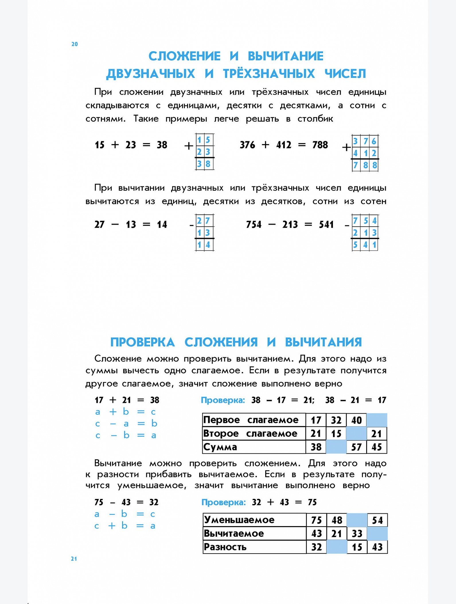 Сборник правил по русскому языку и математике для начальных классов 128 стр. Стрекоза
